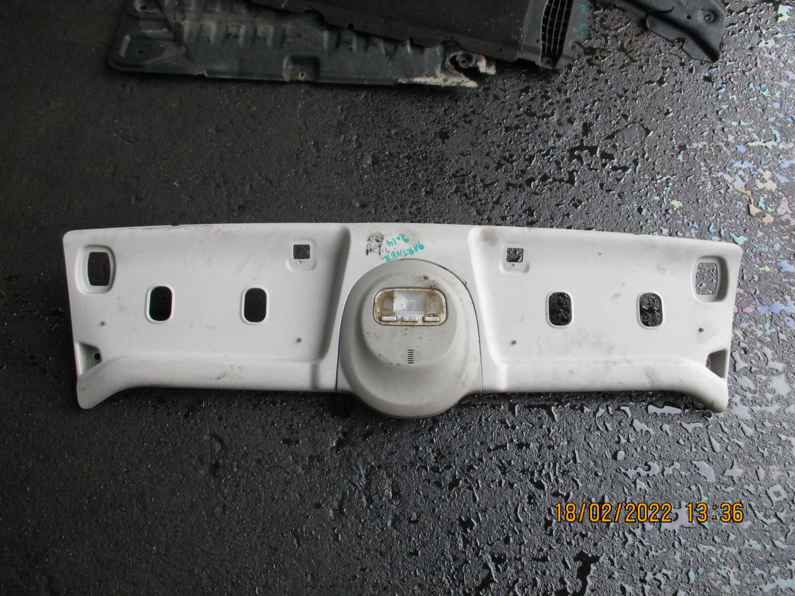 PEUGEOT PARTNER 2014 TOP ROOF PLASTIC TRIM INTERIOR LIGHT SWITCH PANEL BOARD
