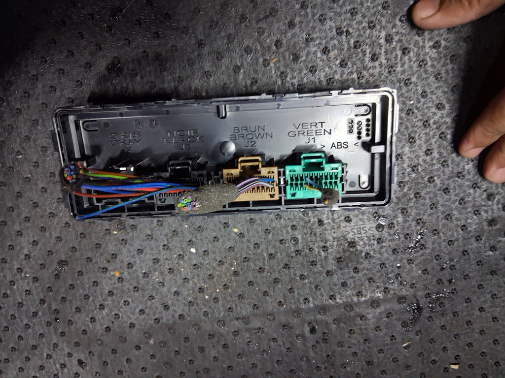 2018 VAUXHALL ZAFIRA C HEATER CONTROL MODULE 13591701