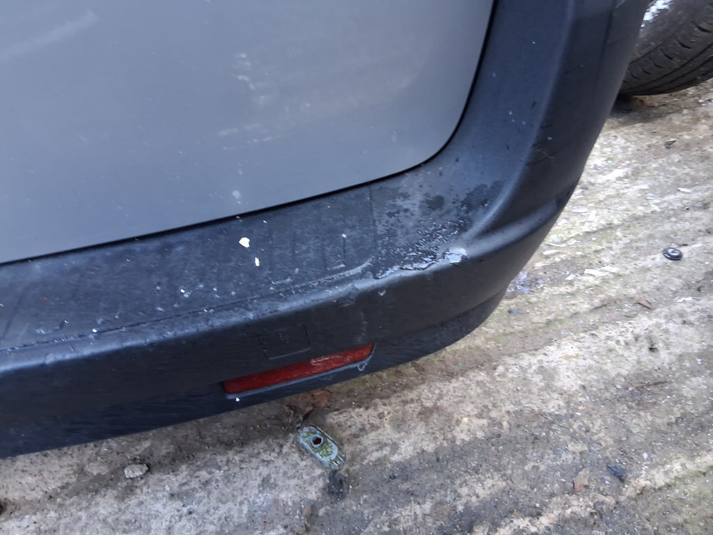 2015 VAUXHALL COMBO D COMPLETE REAR BUMPER BLACK