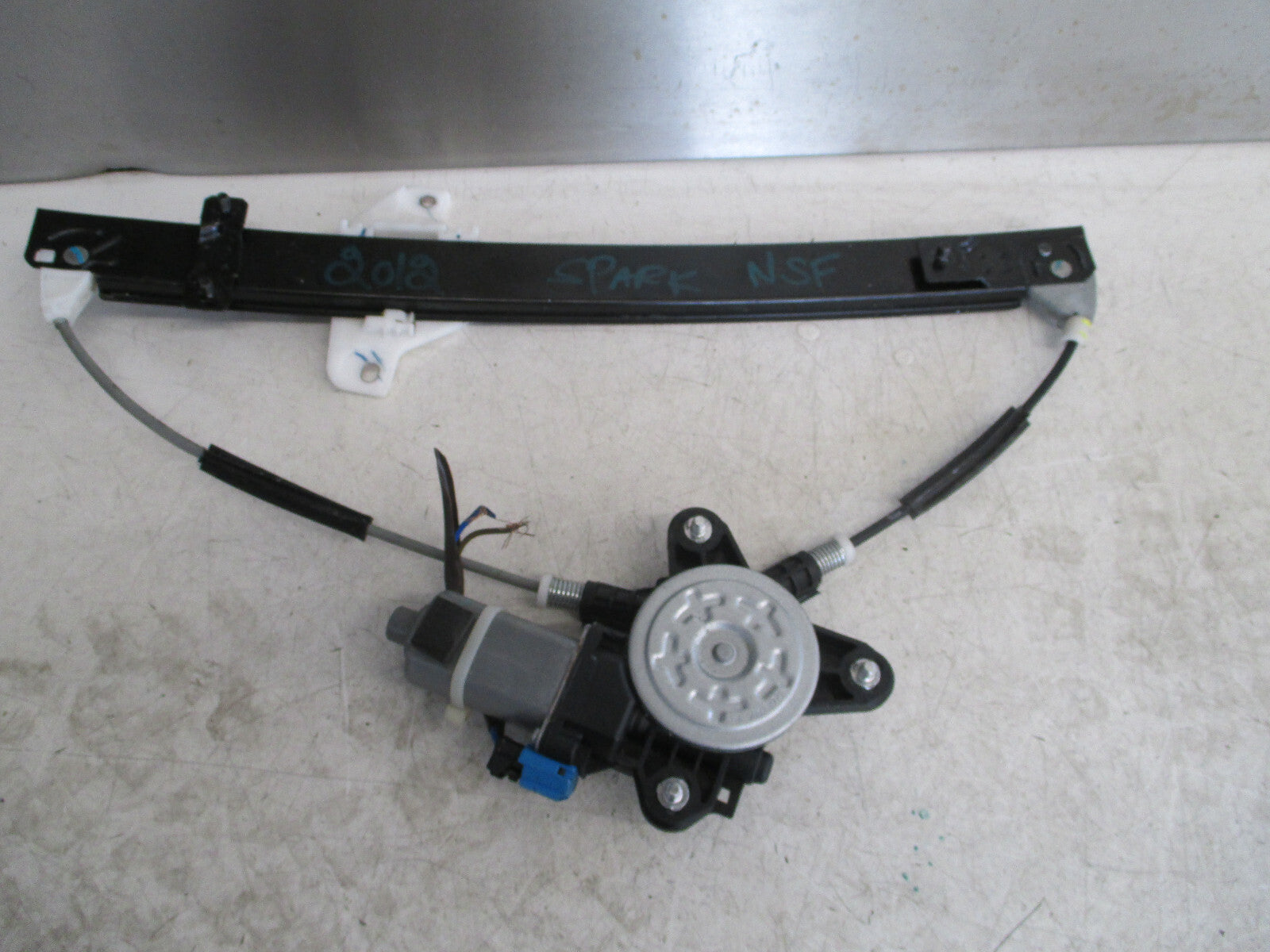 CHEVROLET SPARK 2012 NSF PASSENGER SIDE REAR WINDOW MOTOR REGULATOR 98810M3010