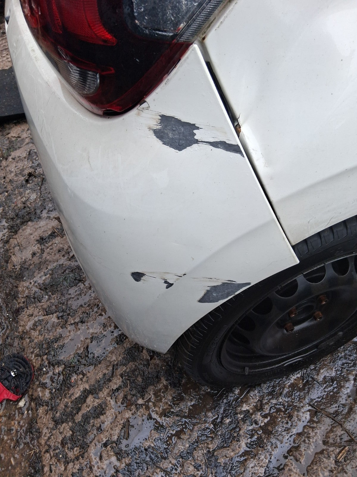 2019 PEUGEOT 108 3 DOOR MK2 COMPLETE REAR BUMPER SOLID WHITE KWD