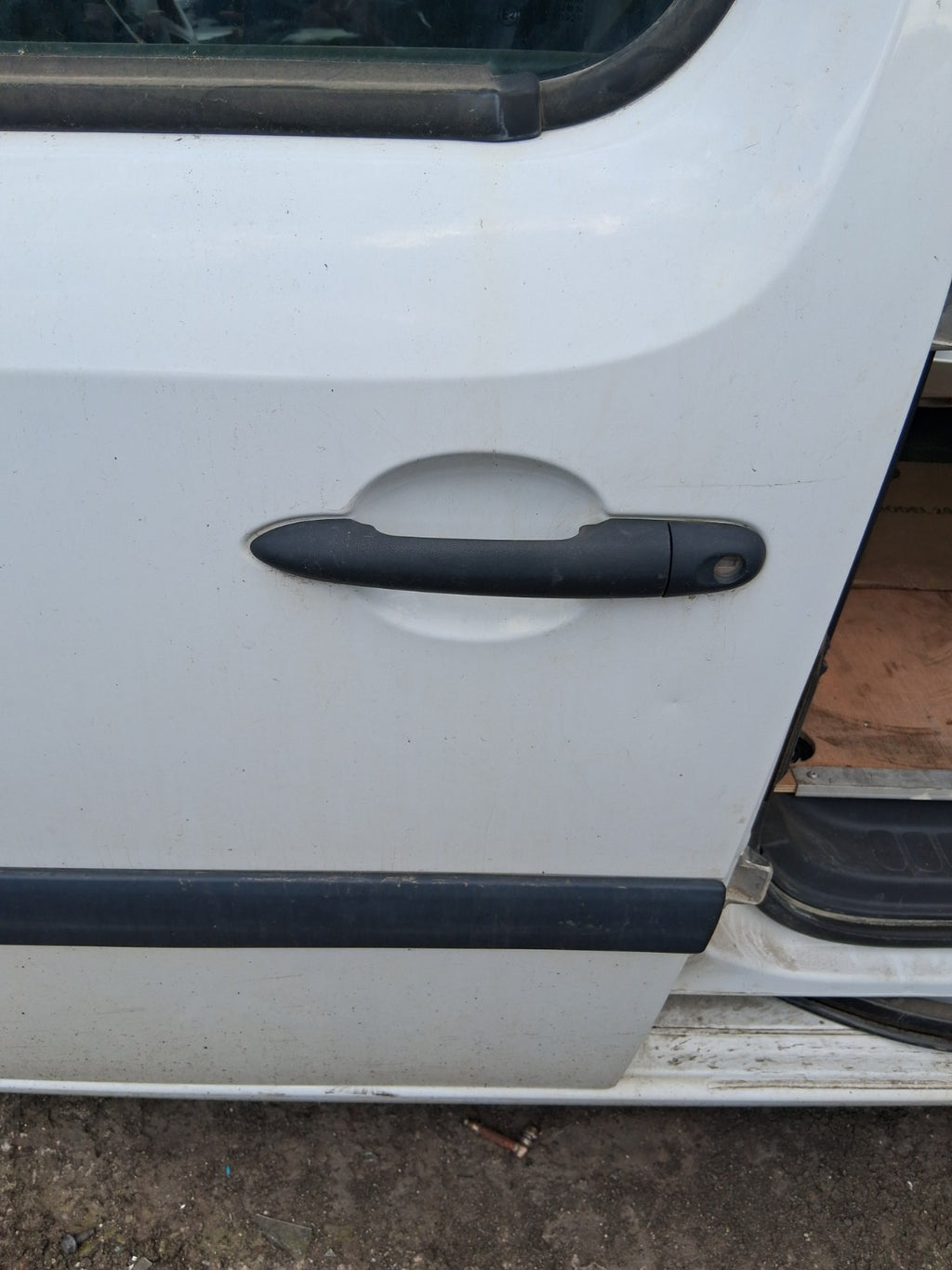 2020 RENAULT KANGOO MK2 NSF PASSENGER SIDE FRONT LEFT BARE DOOR WHITE