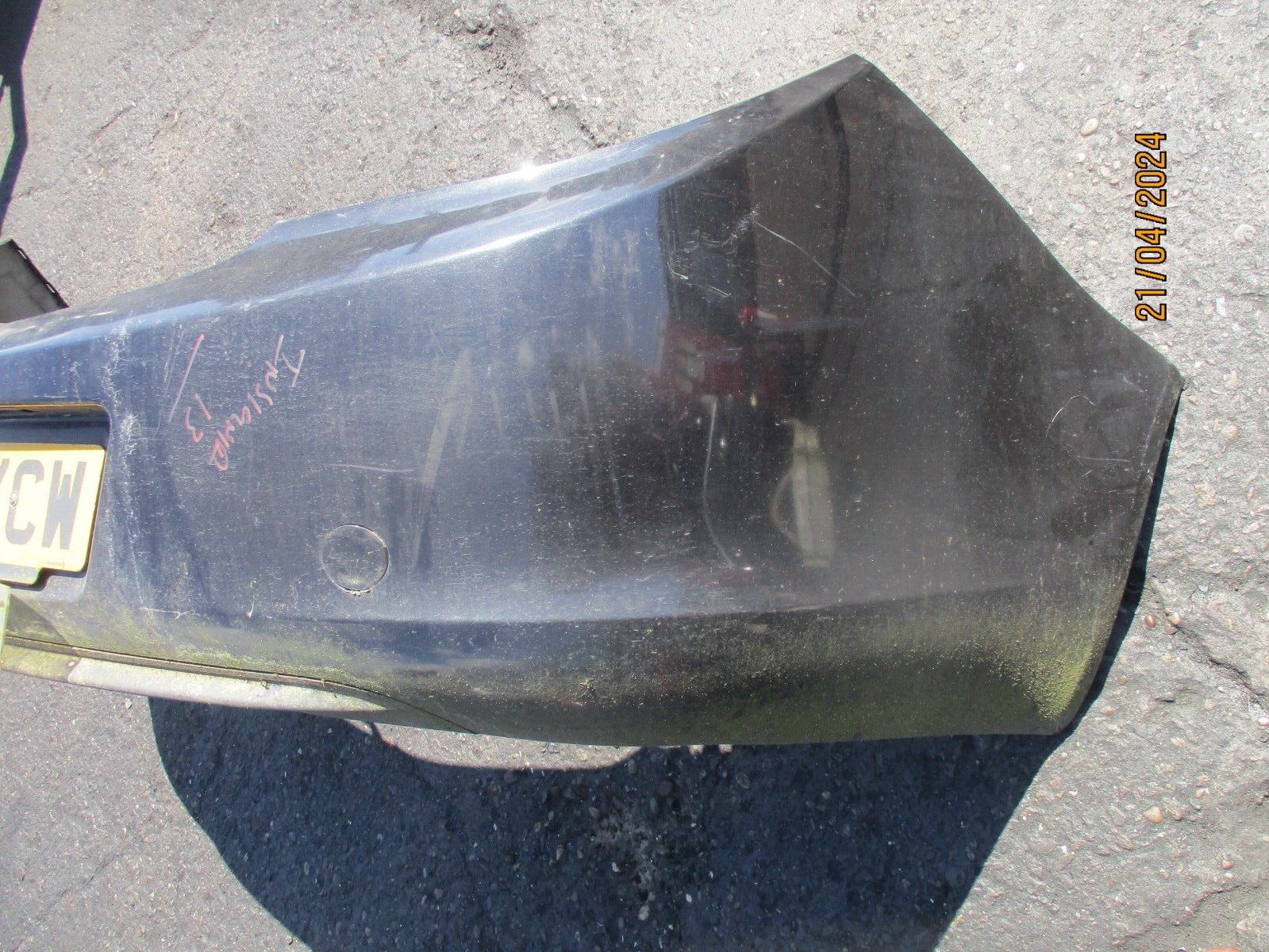 VAUXHALL INSIGNIA MK1 2013 HATCHBACK REAR BUMPER BLACK