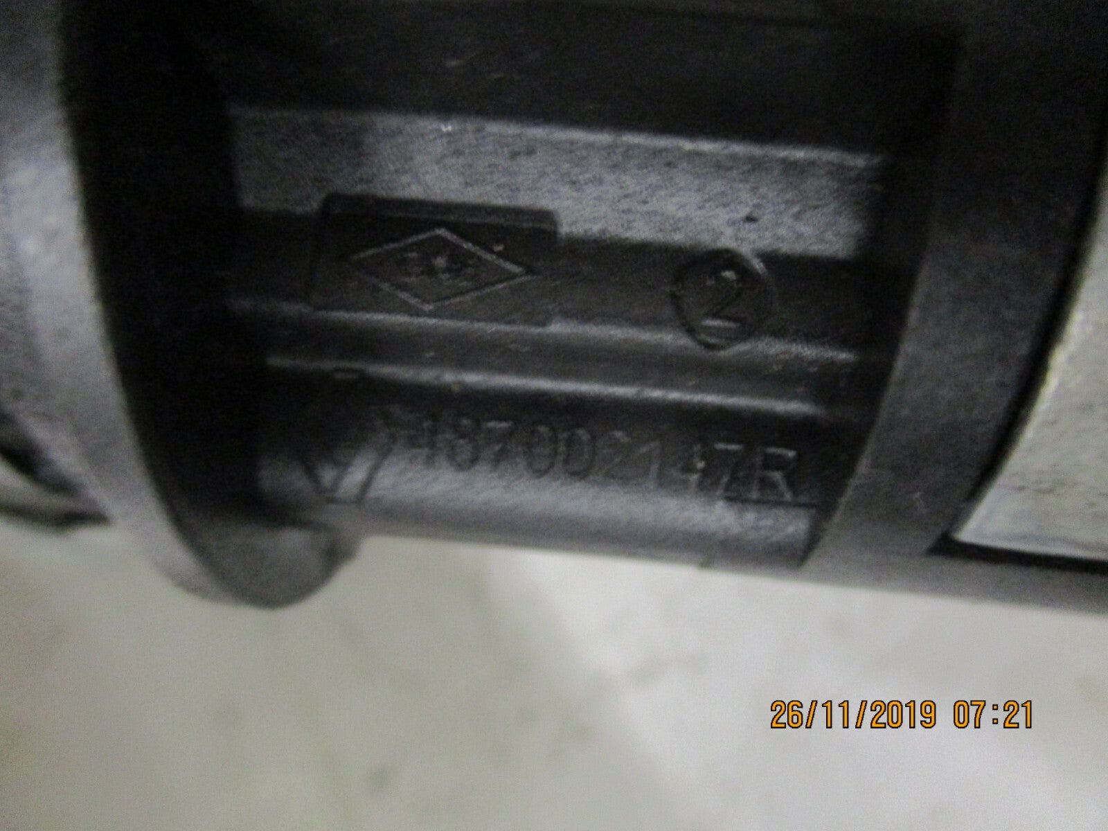 DACIA DUSTER MK1 2017 STEERING COLUMN IGNITON BARREL KEY UJ COUPLING SHAFT JOINT