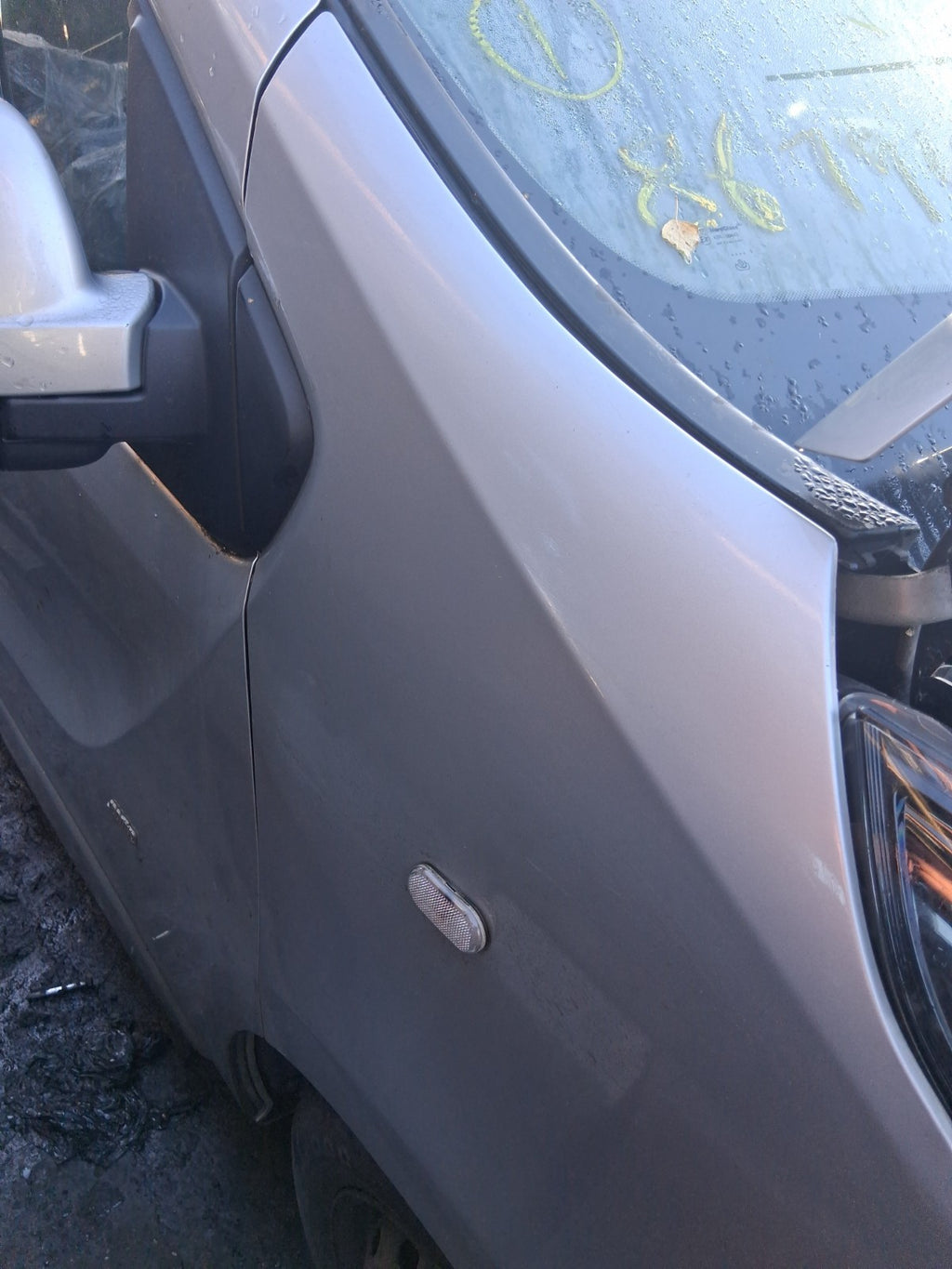 2017 VAUXHALL VIVARO MK2 OSF DRIVER SIDE FRONT RIGHT WING PANEL SILVER L193