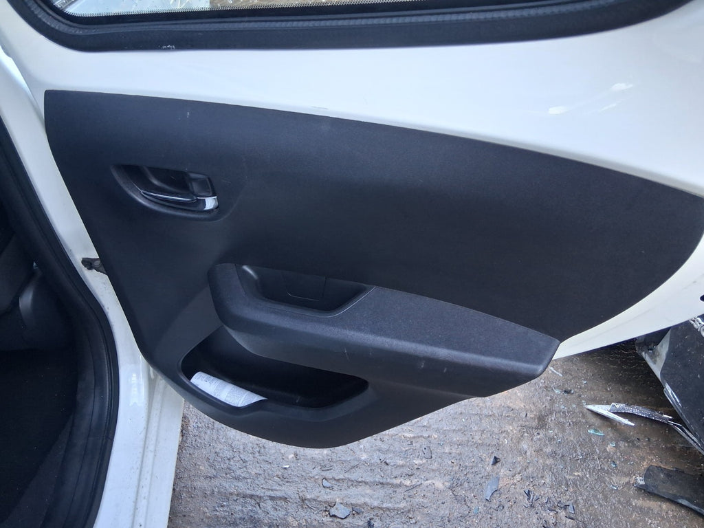 2018 CITROEN C1 FLAIR MK2 OSR DRIVER SIDE REAR COMPLETE DOOR LIPIZAN WHITE KWD