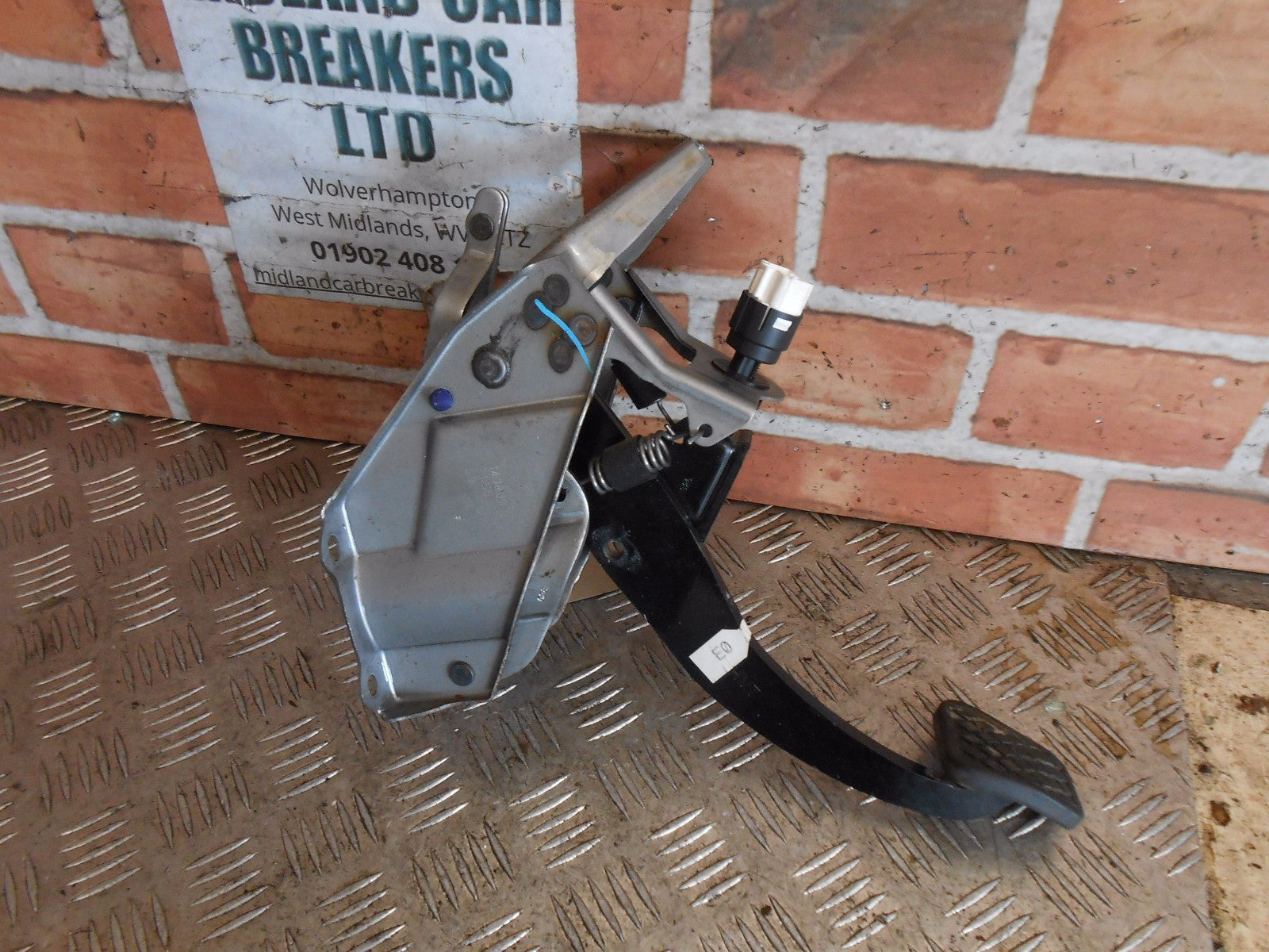 HONDA CIVIC MK8 2007 1.4 I-DSI (L13A7) FOOT BRAKE PEDAL ASSEMBLY