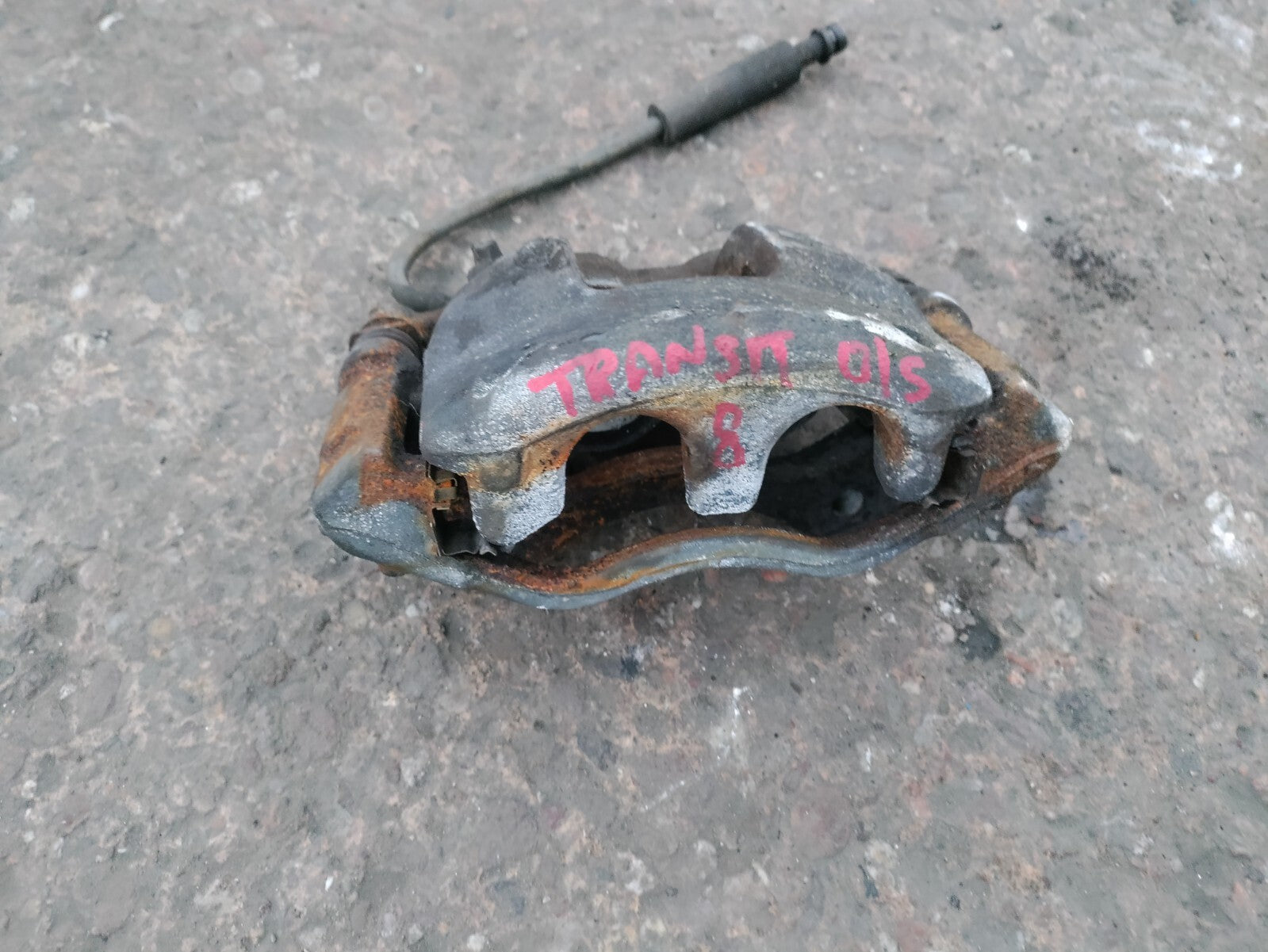 2021 FORD TRANSIT 350 MK8 FWD 2.0 DIESEL OSF DRIVER SIDE FRONT BRAKE CALIPER