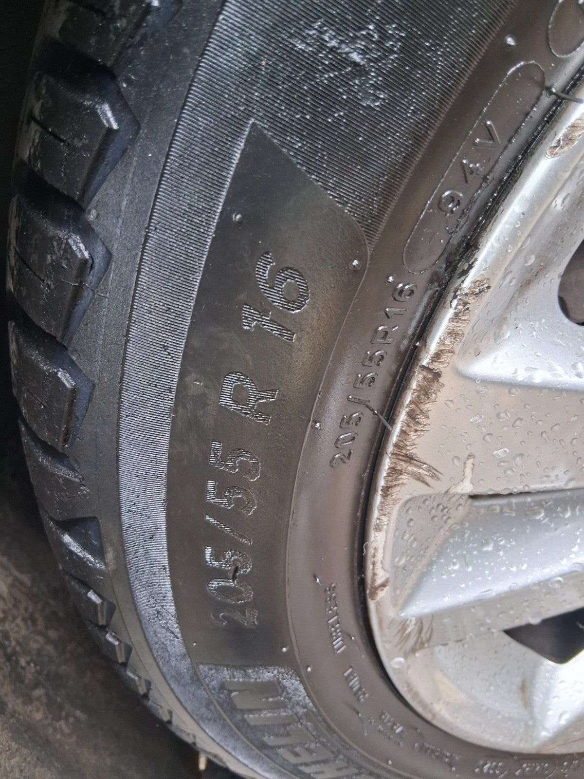 2015 PEUGEOT 308 MK2 ESTATE 16 INCH ALLOY WHEEL WITH TYRE 205/55R16