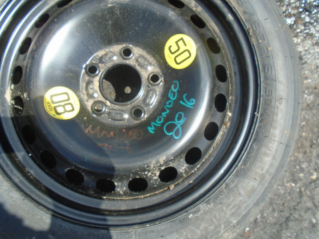 FORD MONDEO MK5 2016 16 INCH STEEL WHEEL WITH TYRE T125/80R16