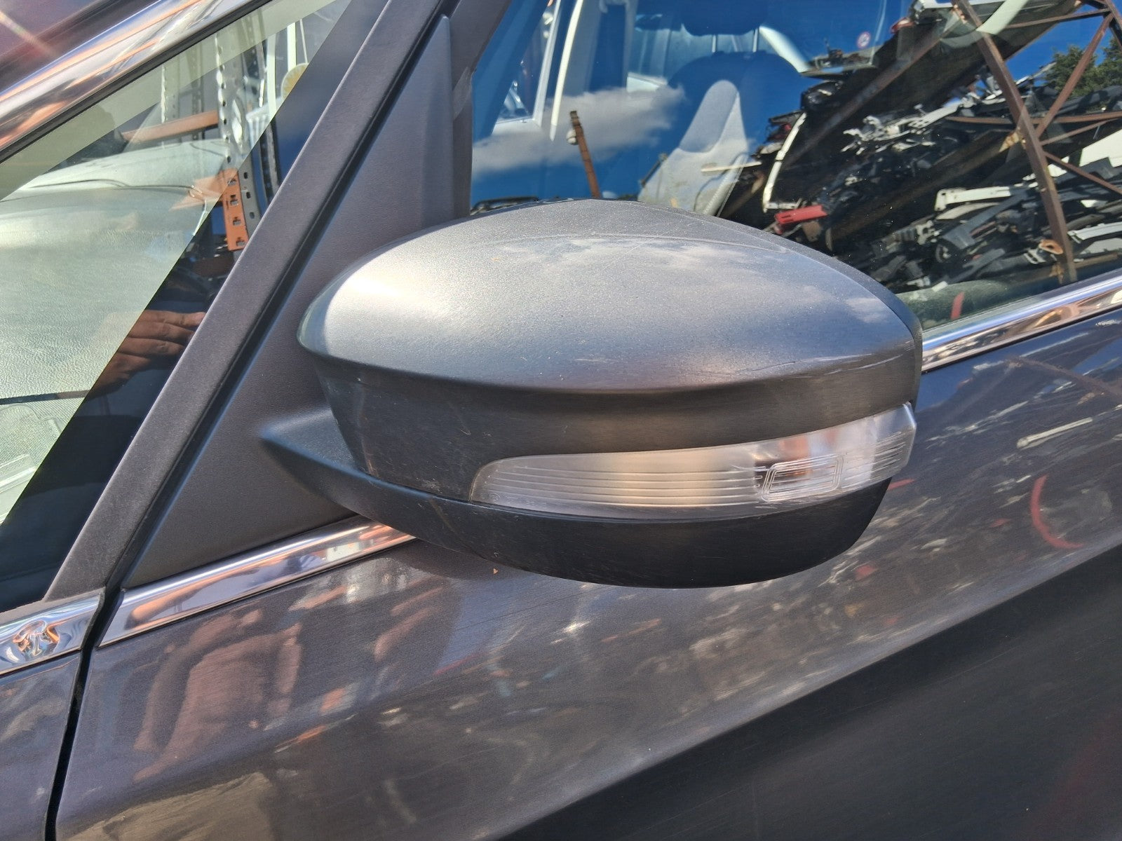 2017 FORD S MAX MK2 NSF PASSENGER SIDE FRONT LEFT POWER FOLD WING MIRROR
