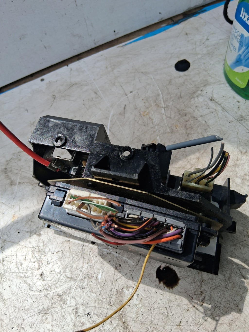 1996 MG F AC HEATER CLIMATE CONTROL SWITCH PANEL YWC104670