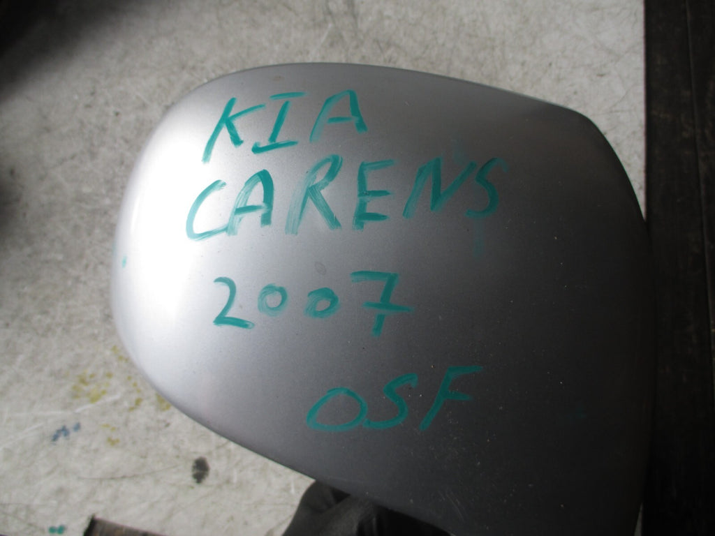 KIA CARENS 2007 OSF DRIVER SIDE FRONT WING MIRROR  SILVER