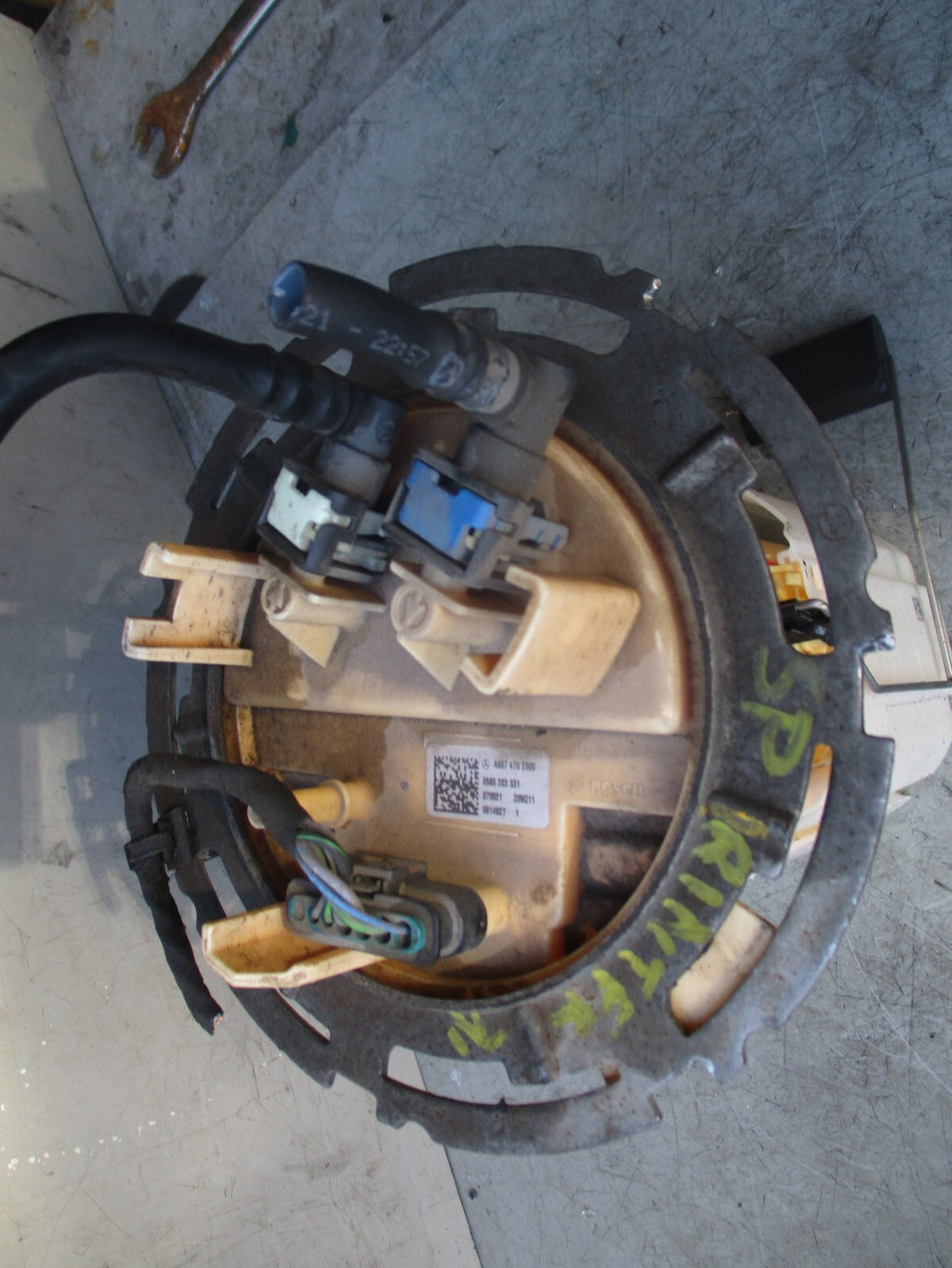 2021 MERCEDES BENZ SPRINTER W907 FUEL TANK SENDING PUMP