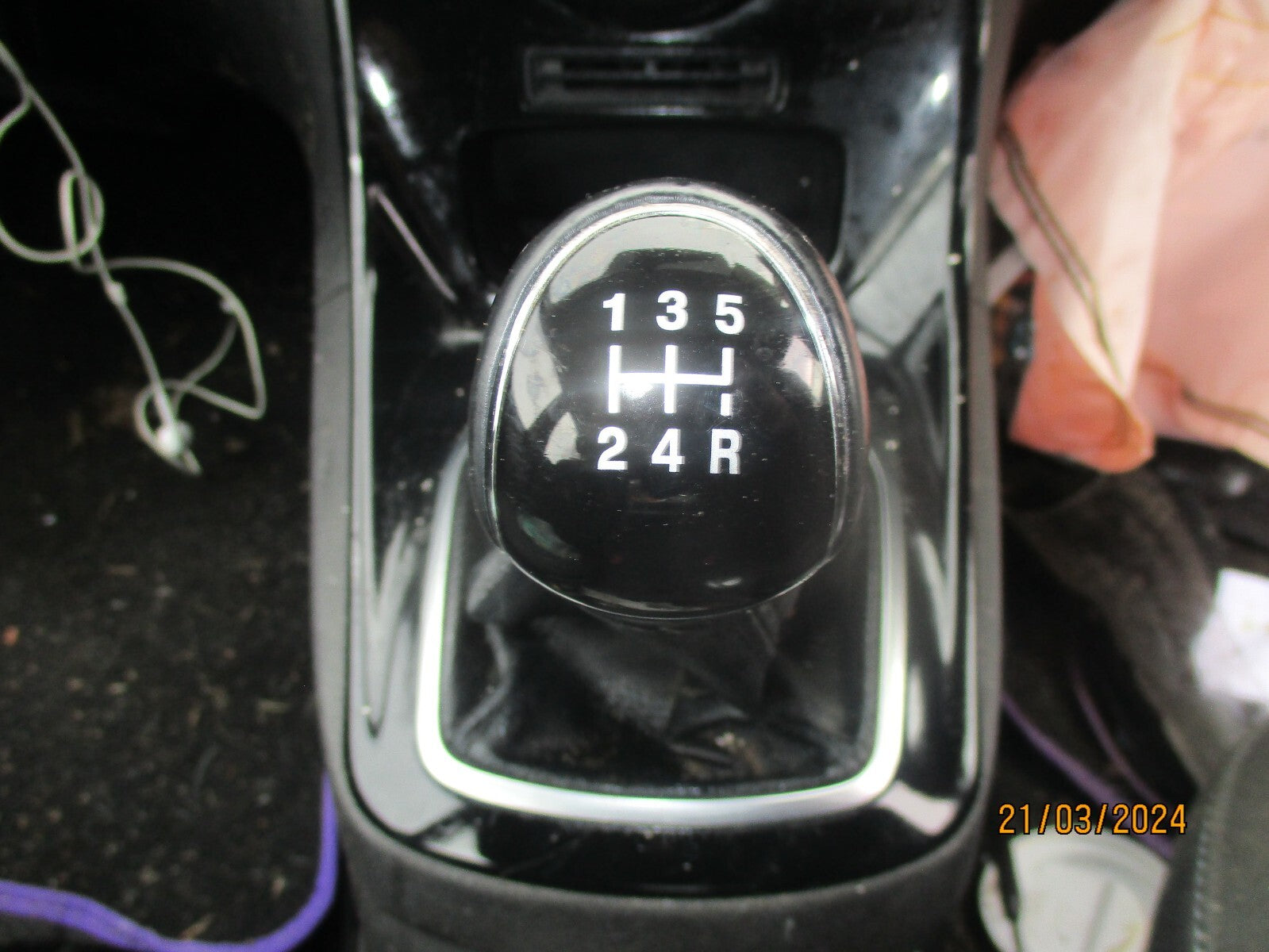 FORD FIESTA MK7 2016 5 SPEED MANUAL GEARSTICK GEARSHIFTER
