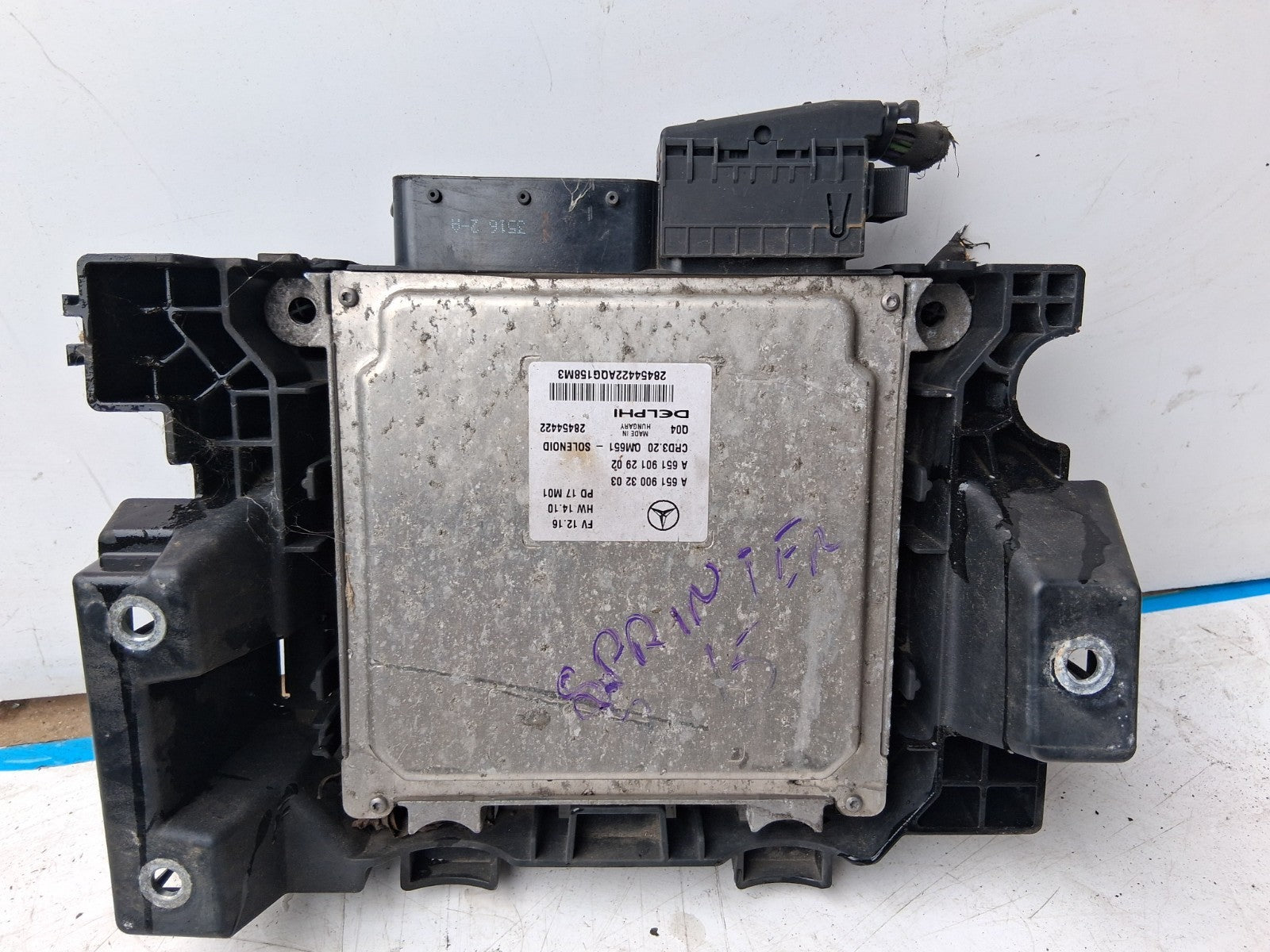 2015 MERCEDES SPRINTER W906 2.1 DIESEL ECU ENGINE CONTROL MODULE A6519003203