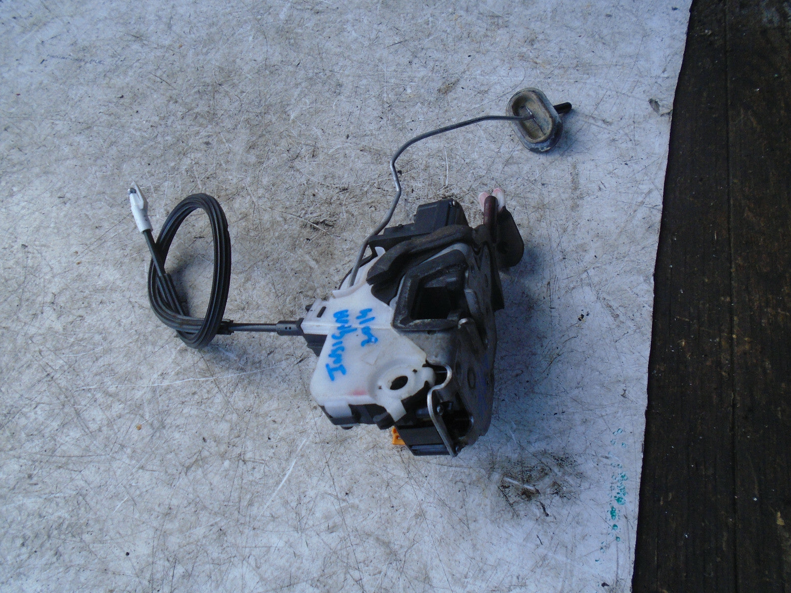 VAUXHALL INSIGNIA A 2014 OSF DRIVER SIDE FRONT DOOR LOCK MECHANISM
