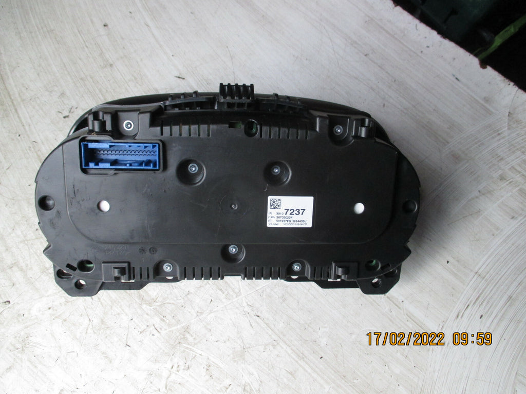 VAUXHALL CORSA E 2016 SPEEDO CLOCKS INSTRUMENT CLUSTER 39107237
