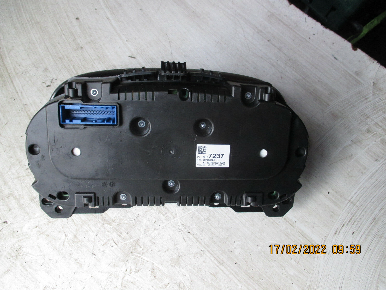 VAUXHALL CORSA E 2016 SPEEDO CLOCKS INSTRUMENT CLUSTER 39107237