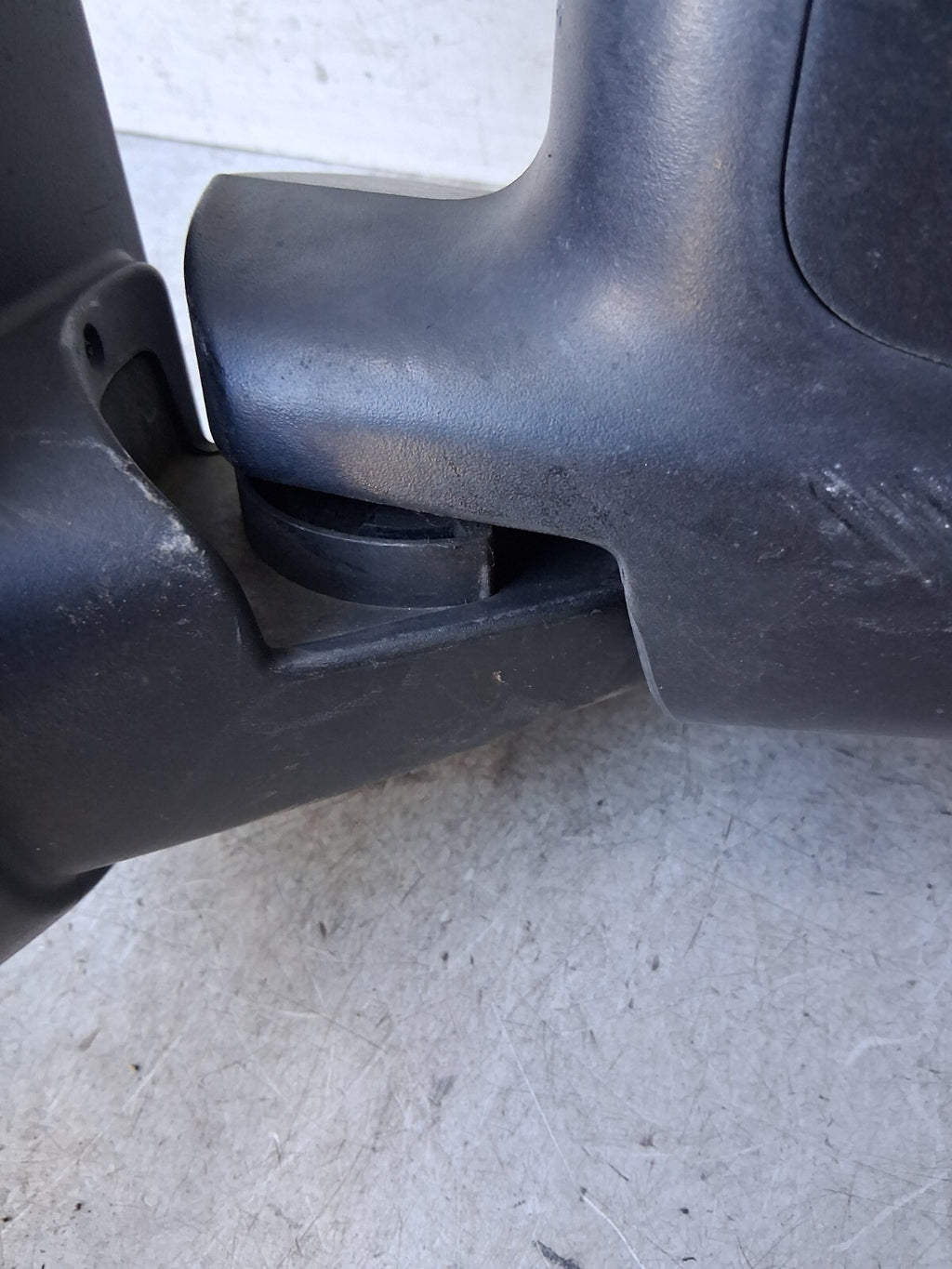2015 PEUGEOT BIPPER NSF PASSENGER SIDE FRONT MANUAL WING MIRROR 735460572