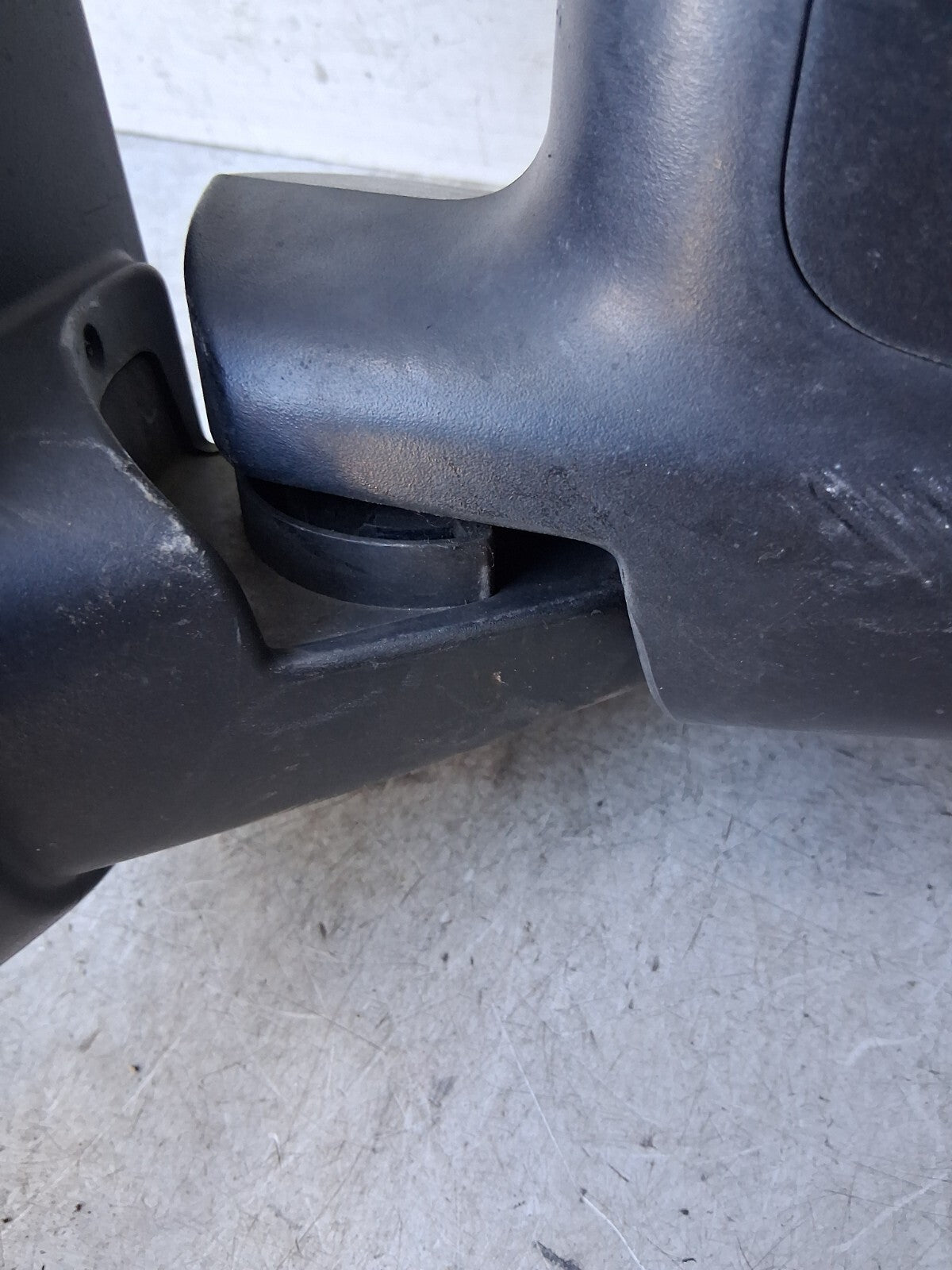 2015 PEUGEOT BIPPER NSF PASSENGER SIDE FRONT MANUAL WING MIRROR 735460572