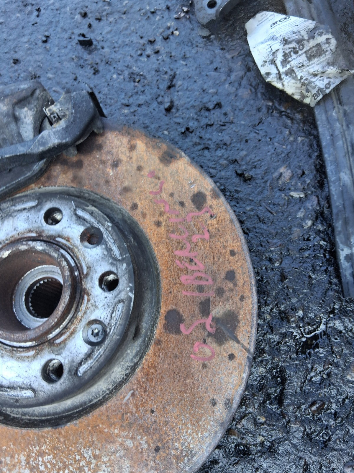 CITROEN BERLINGO PARTNER K9 2023 1.5 DIESEL OSF DRIVER SIDE FRONT WHEEL HUB