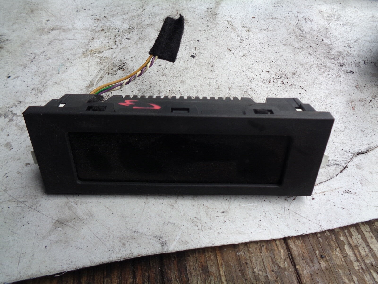 CITROEN C2 2004 DIGITAL DISPLAY UNIT 96597970XT
