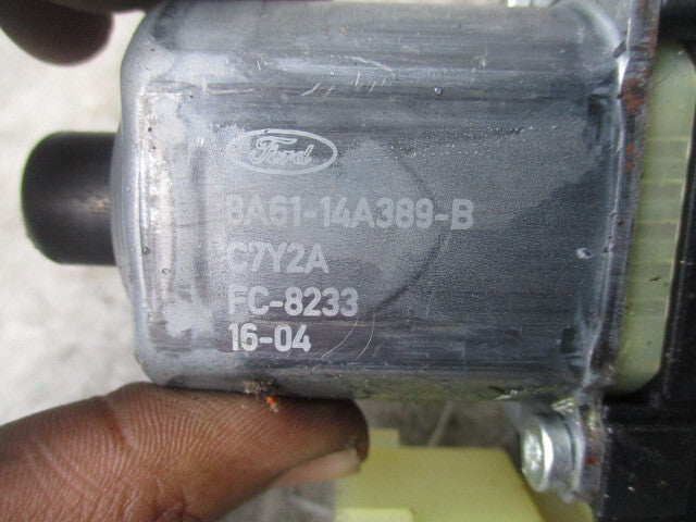 2017 FORD FIESTA MK7 NSF PASSENGER SIDE FRONT WINDOW MOTOR 8A6114A389