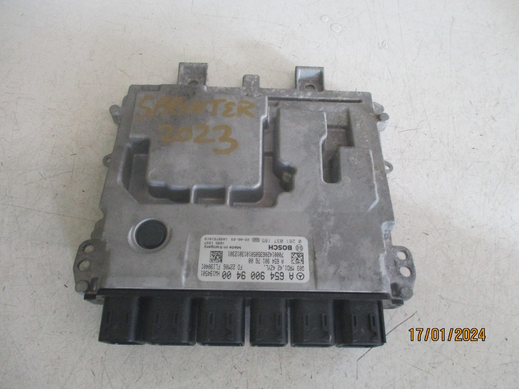 MERCEDES SPRINTER W907 2023 2.0 DIESEL ECU ENGINE CONTROL MODULE A6549009400