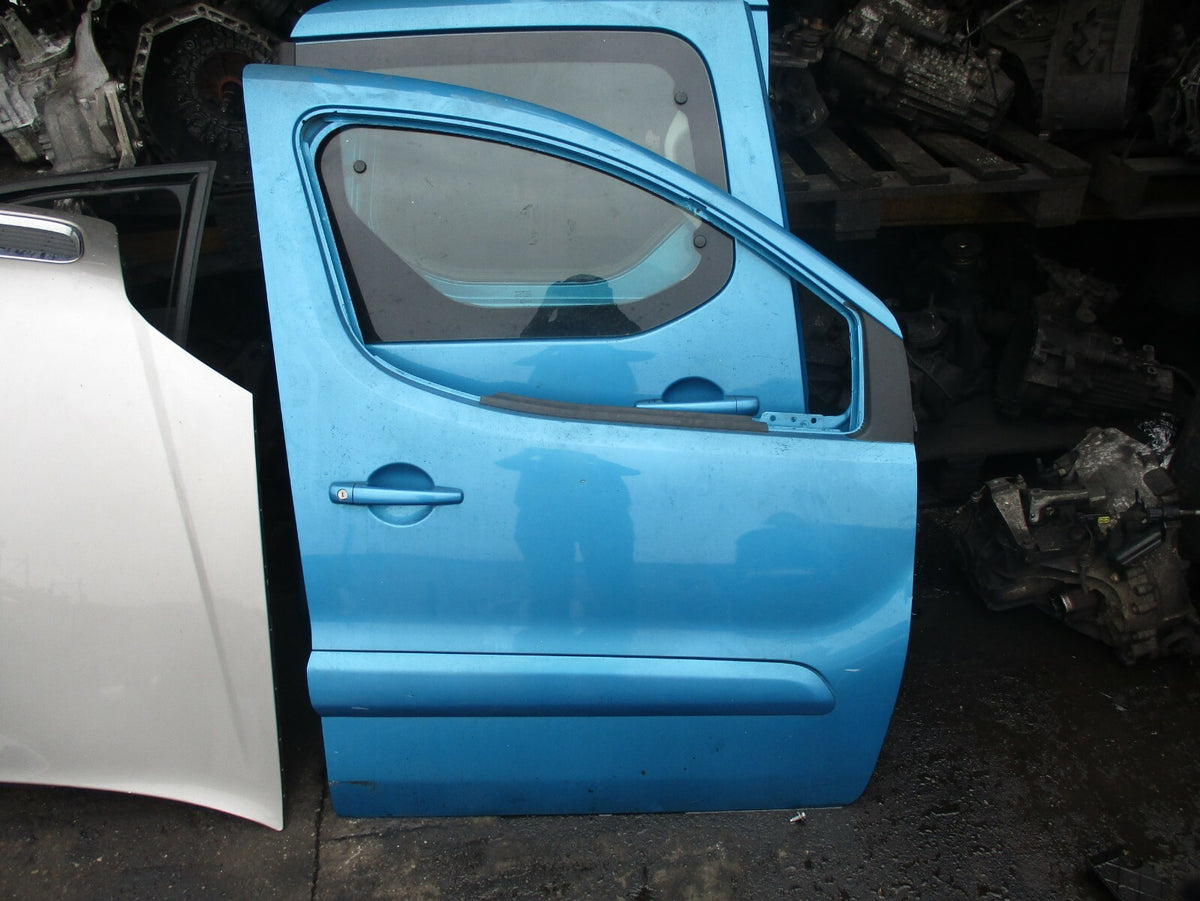 CITROEN BERLINGO MK2 OSF DRIVER SIDE FRONT BARE DOOR BLUE