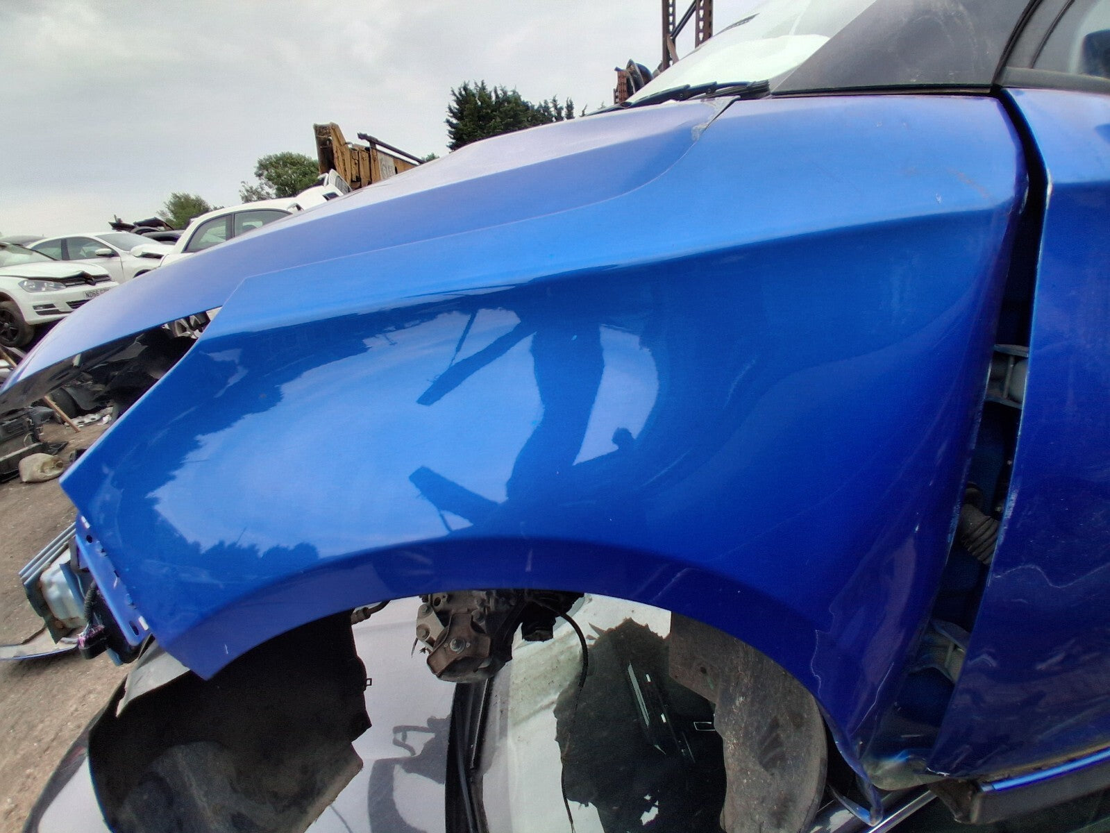2021 MG 3 MK2 EXCLUSIVE NSF PASSENGER SIDE LEFT WING PANEL BLUE