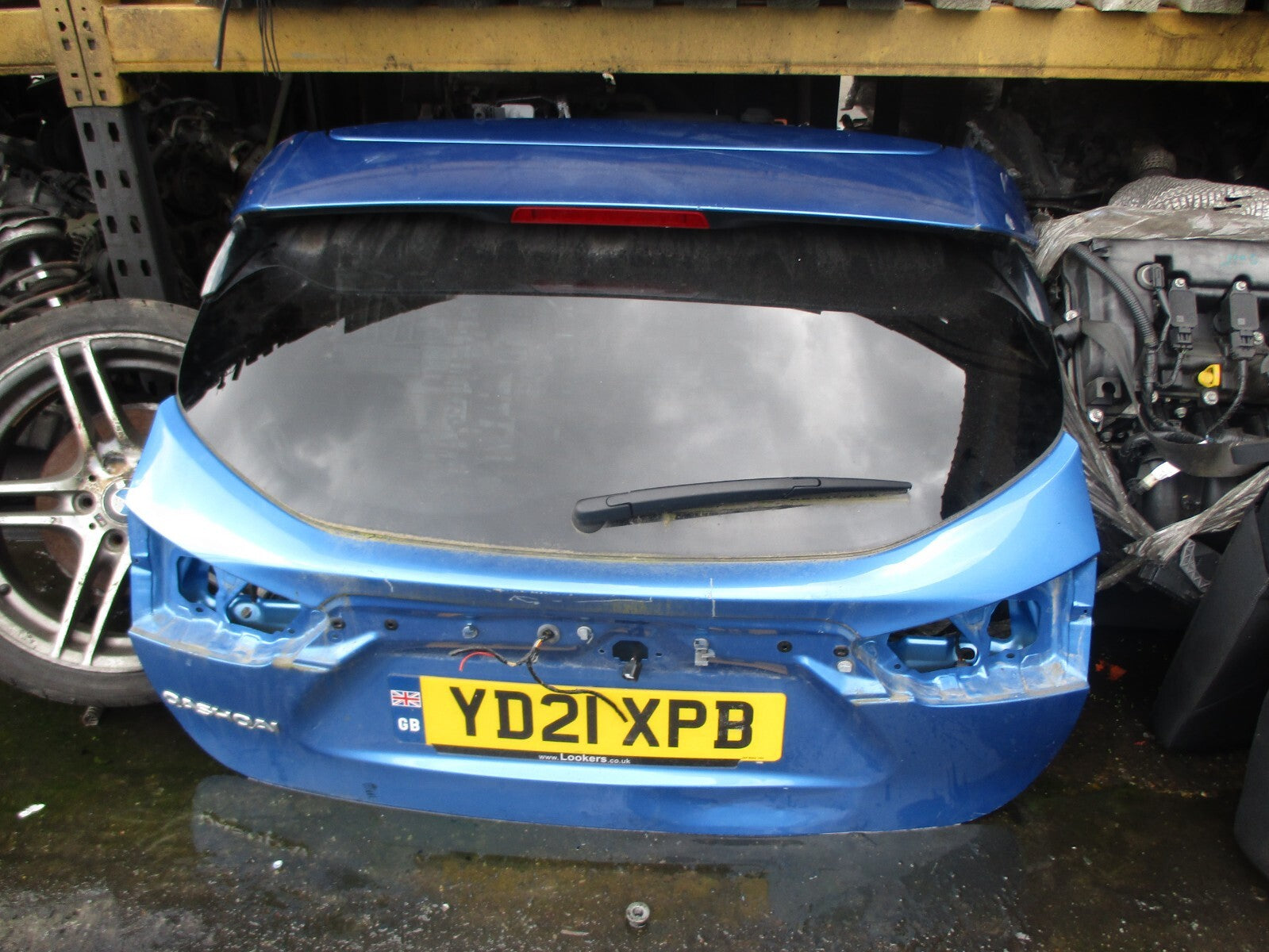 NISSAN QASHQAI J11 2021 REAR BARE TAILGATE BOOTLID BLUE