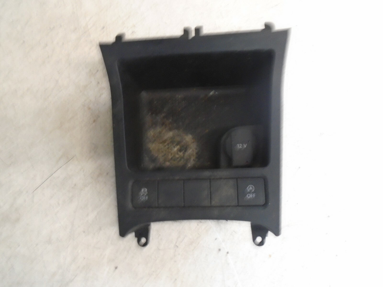 VOLKSWAGEN SCIROCCO 2015 MK3 CENTRE STORAGE TRAY WITH SWITCHES 5K0858329
