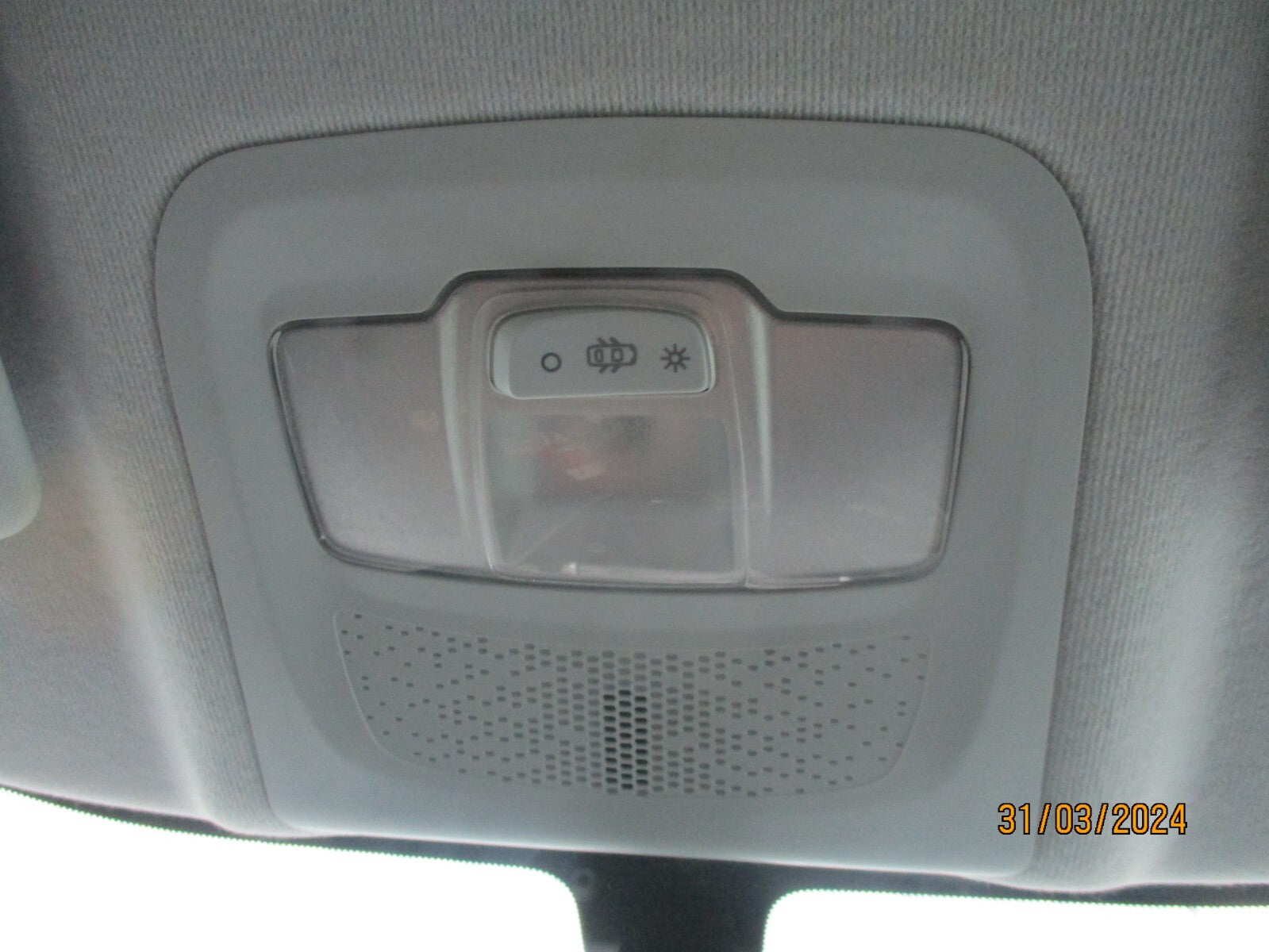 PEUGEOT 208 2016 FRONT INTERIOR ROOF READING LIGHT