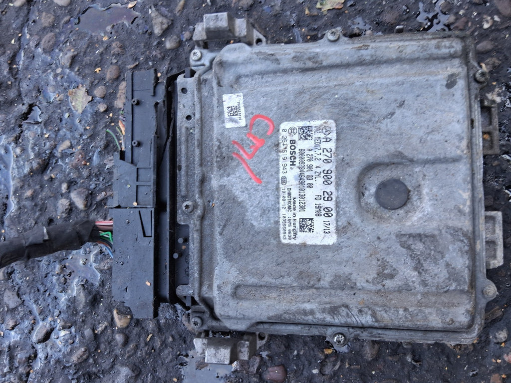 2019 MERCEDES GLA 180 MK1 1.6 PETROL ECU ENGINE CONTROL UNIT MODULE A2709002900