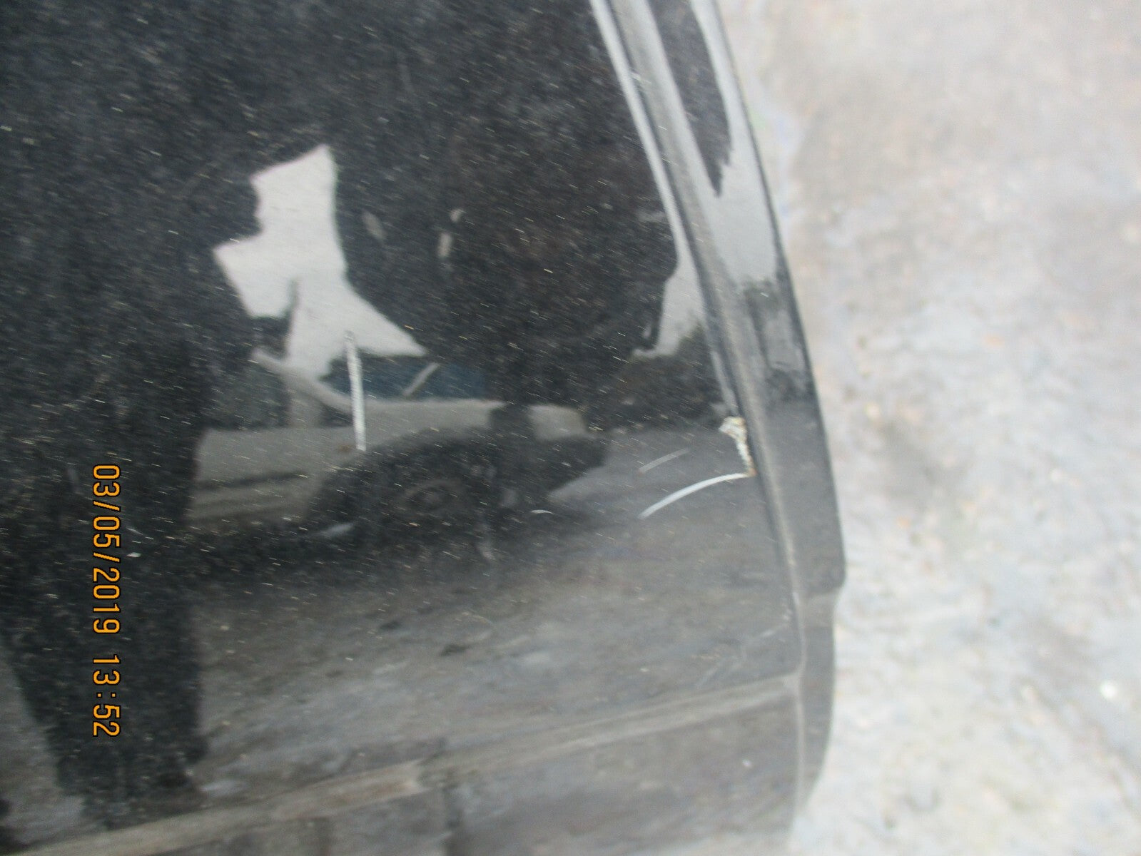 MERCEDES E CLASS W212 ESTATE OSR DRIVER SIDE REAR DOOR BARE BLACK