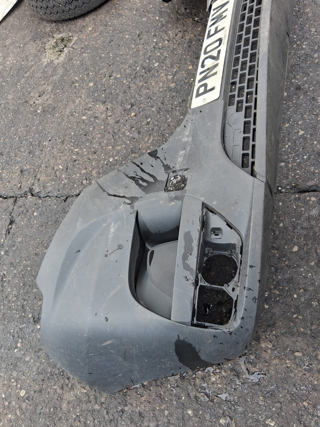 2020 RENAULT MASTER MK3 FRONT BUMPER BLACK