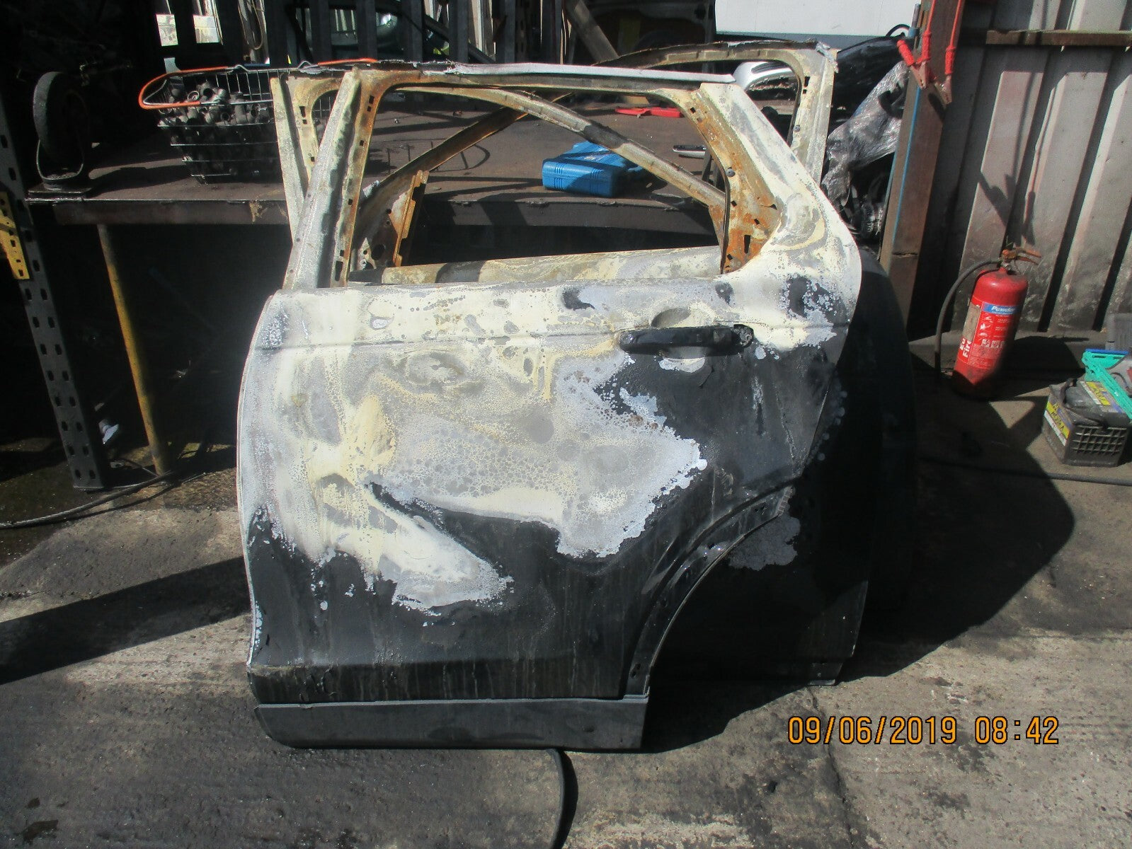 LAND ROVER DISCOVERY SPORT L550 NSR PASSENGER SIDE REAR DOOR BARE DAMAGED