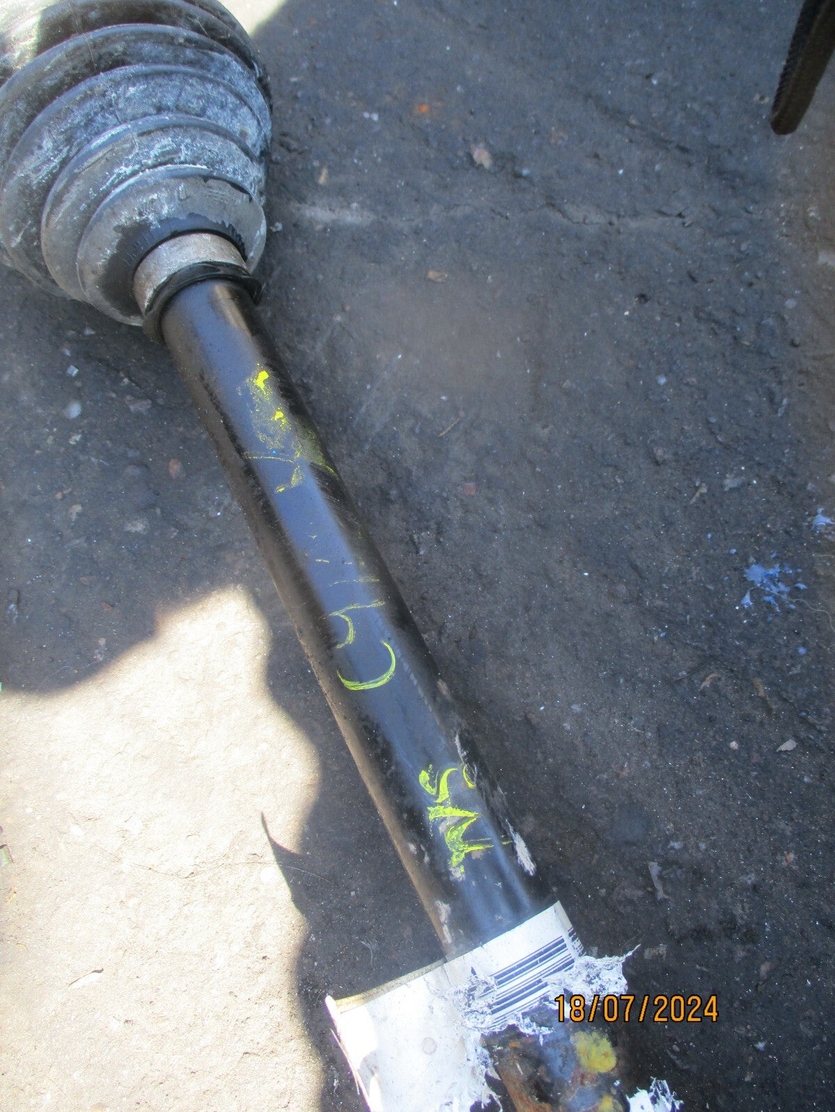 CITROEN C4 MK3 2023 1.2 PETROL NSF PASSENGER SIDE FRONT DRIVESHAFT 9824878280