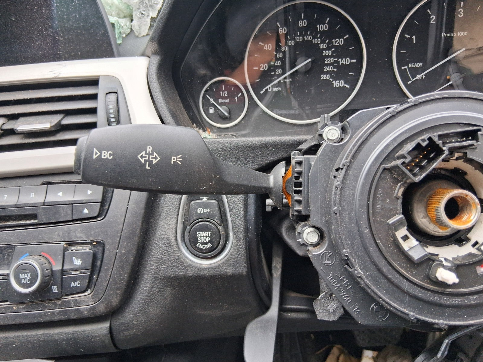 2015 BMW 3 SERIES F30 ESTATE INDICATOR WIPER COMBINATION SWITCH STALK SQUIB