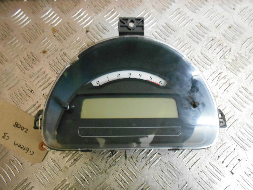 CITROEN C3 2008 1.4 HDI CLOCKS SPEEDO INSTRUMENT CLUSTER P9660225880