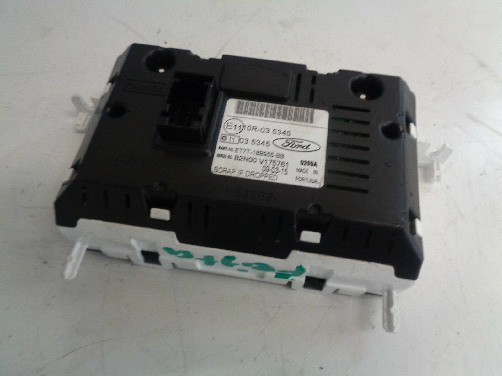 FORD FIESTA MK7 2015 MULTI FUNCTION SCREEN ASSEMBLY ET7T18B955BB