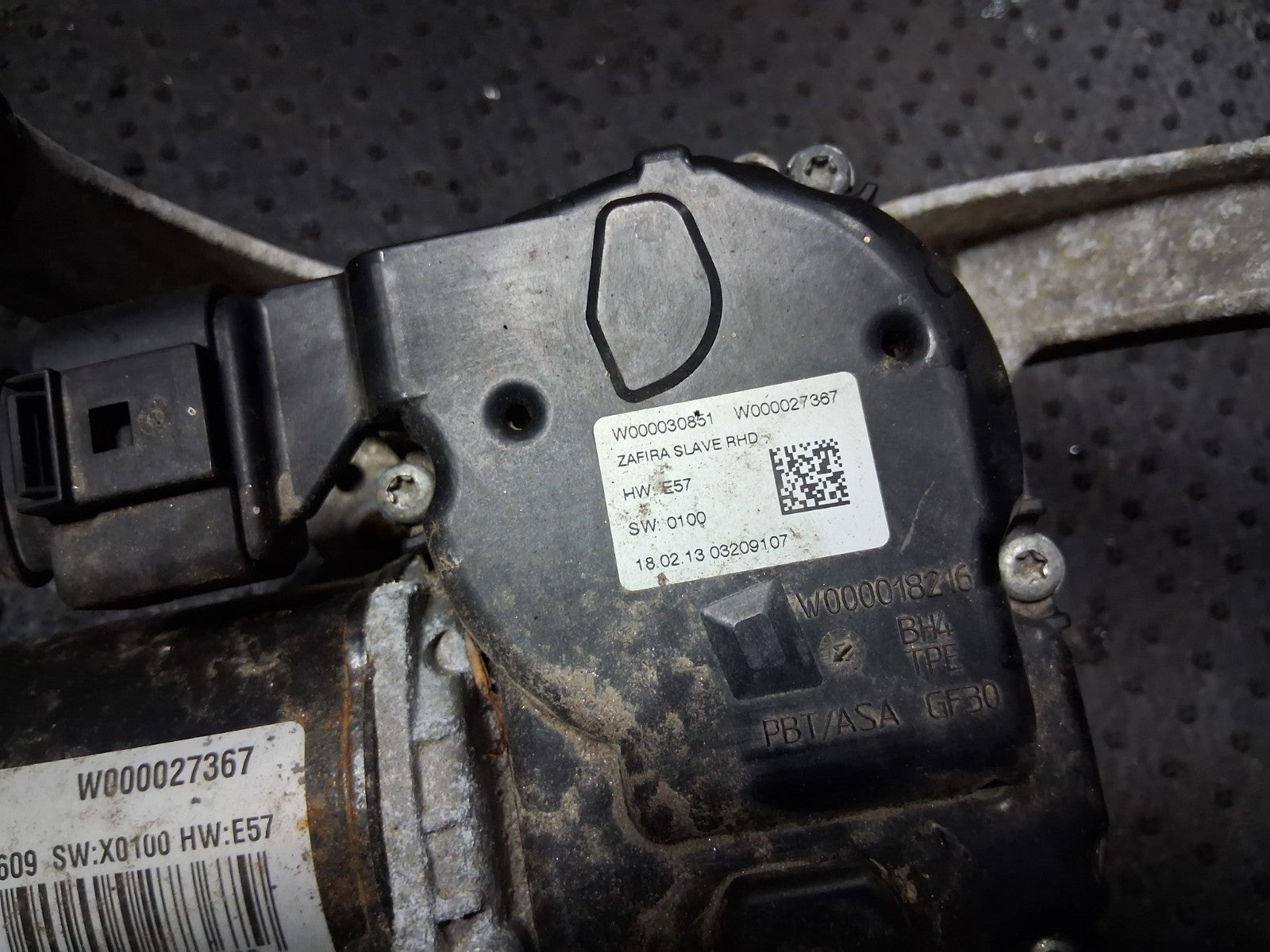 2018 VAUXHALL ZAFIRA C NSF WIPER MOTOR LINKAGE FRONT LEFT W000030851