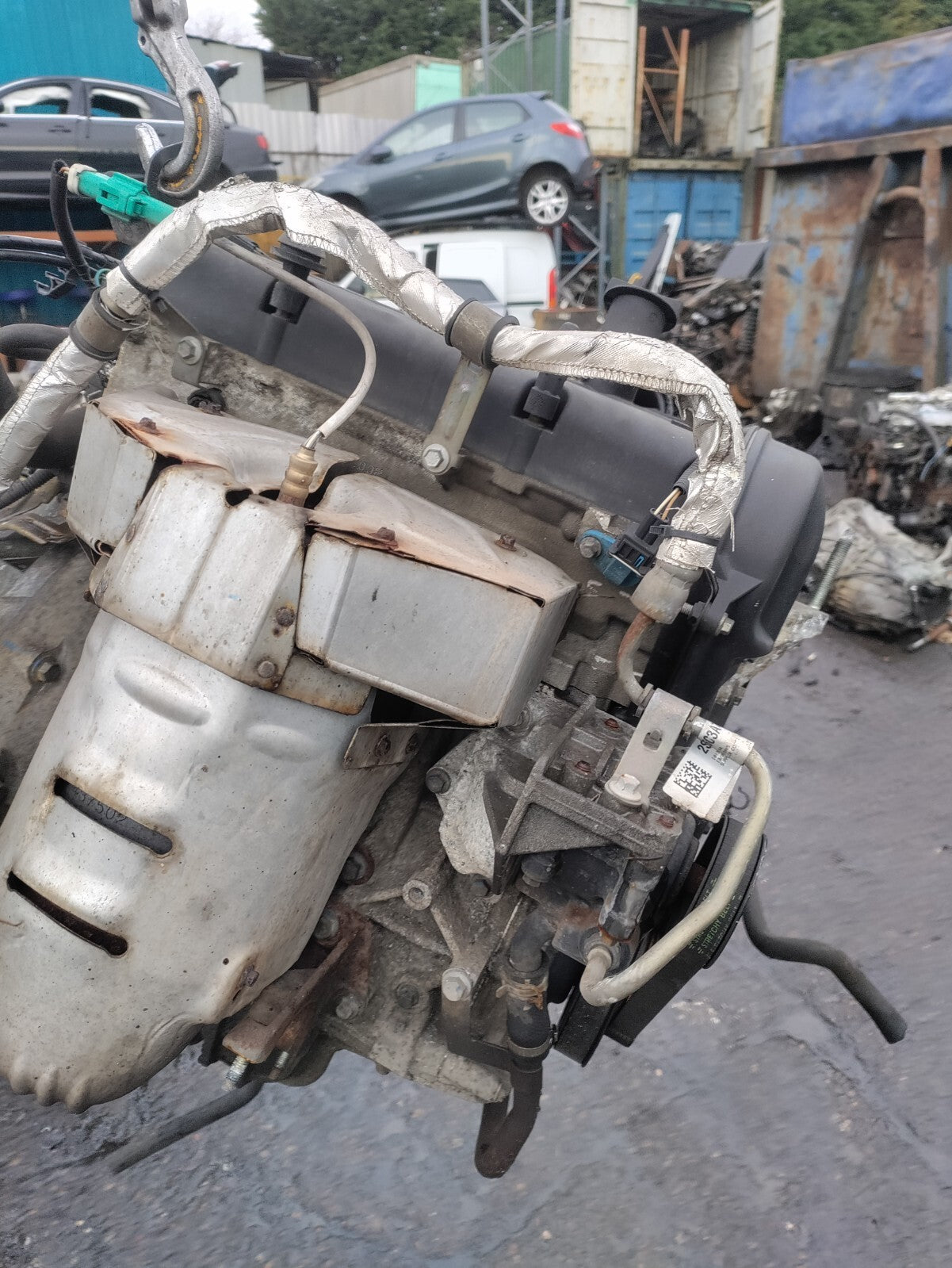2005 FORD FIESTA MK6 1.4 PETROL ENGINE COMPLETE 75K MILEAGE FXJA