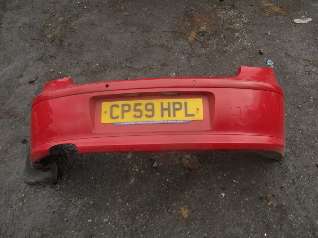 2009 BMW 1 SERIES E82 118D HATCHBACK REAR COMPLETE BUMPER & PDC SENSOR RED A61
