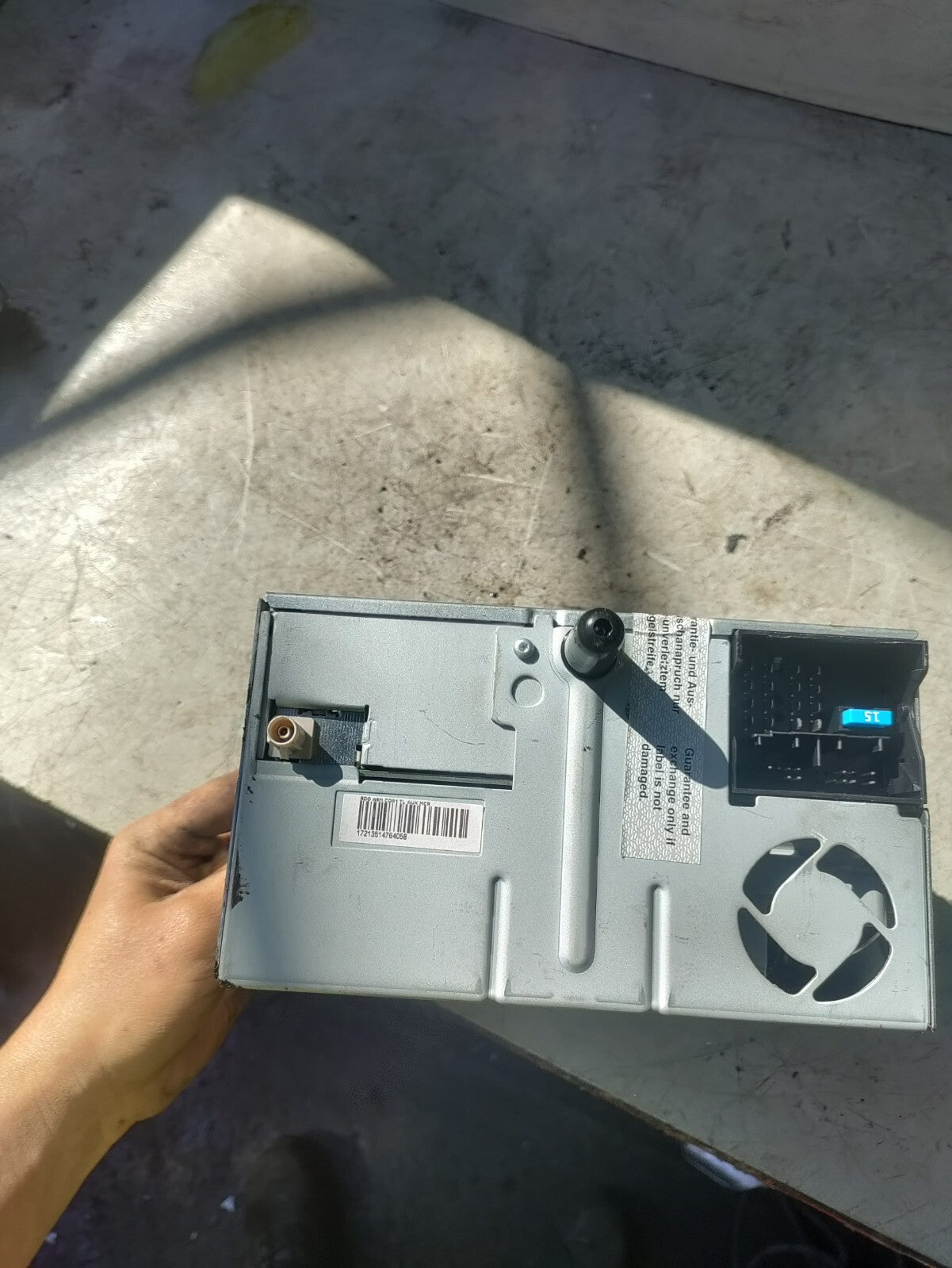 VAUXHALL CORSA D 2012 RADIO CD PLAYER HEAD UNIT 13357127