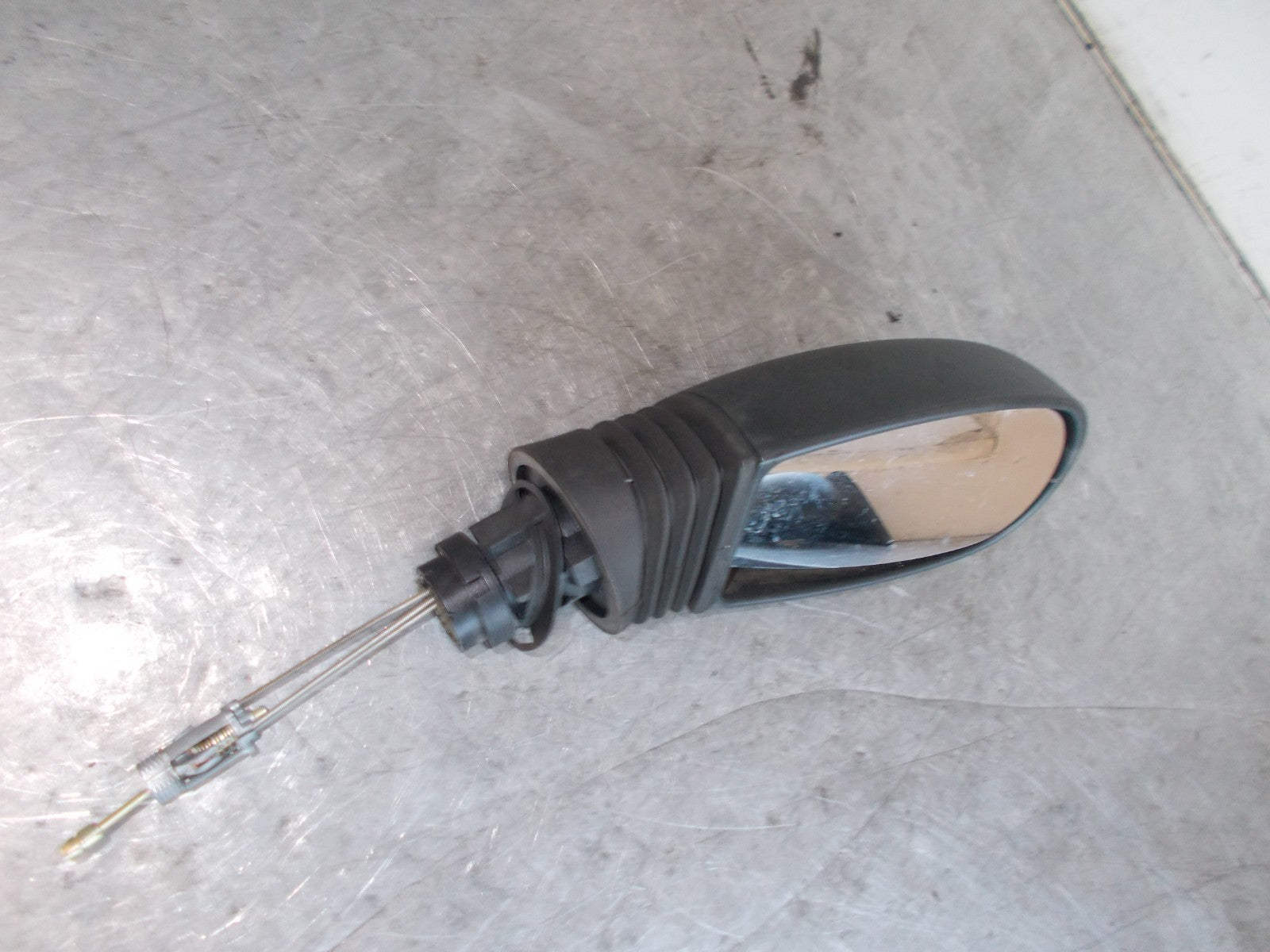 FIAT GRANDE PUNTO 2006 MANUAL OS DRIVER SIDE WING MIRROR BLACK