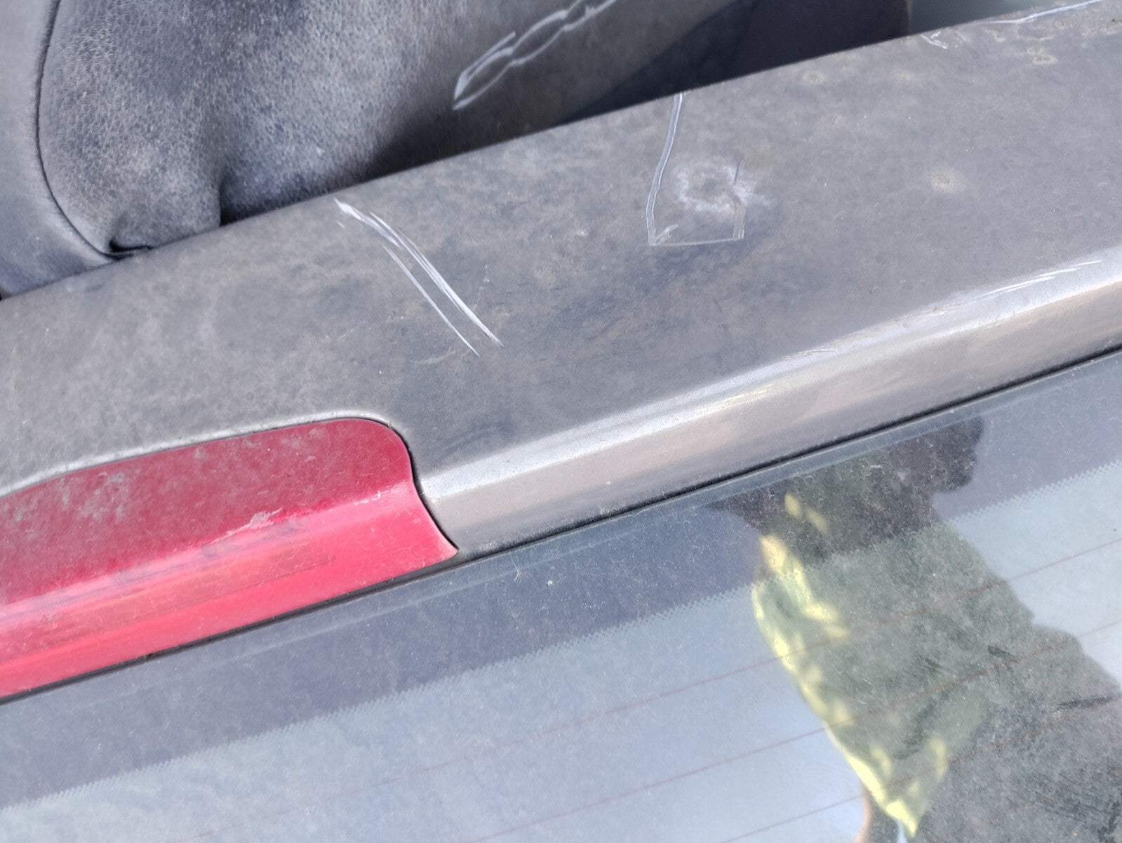 2014 VAUXHALL MERIVA B REAR TAILGATE BOOTLID BROWN
