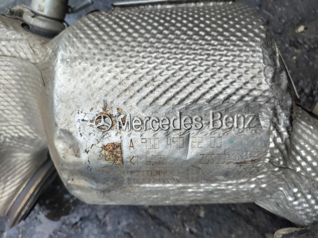 2021 MERCEDES SPRINTER W907 2.1 DIESEL DPF DIESEL PARTICULATE FILTER A9104902200