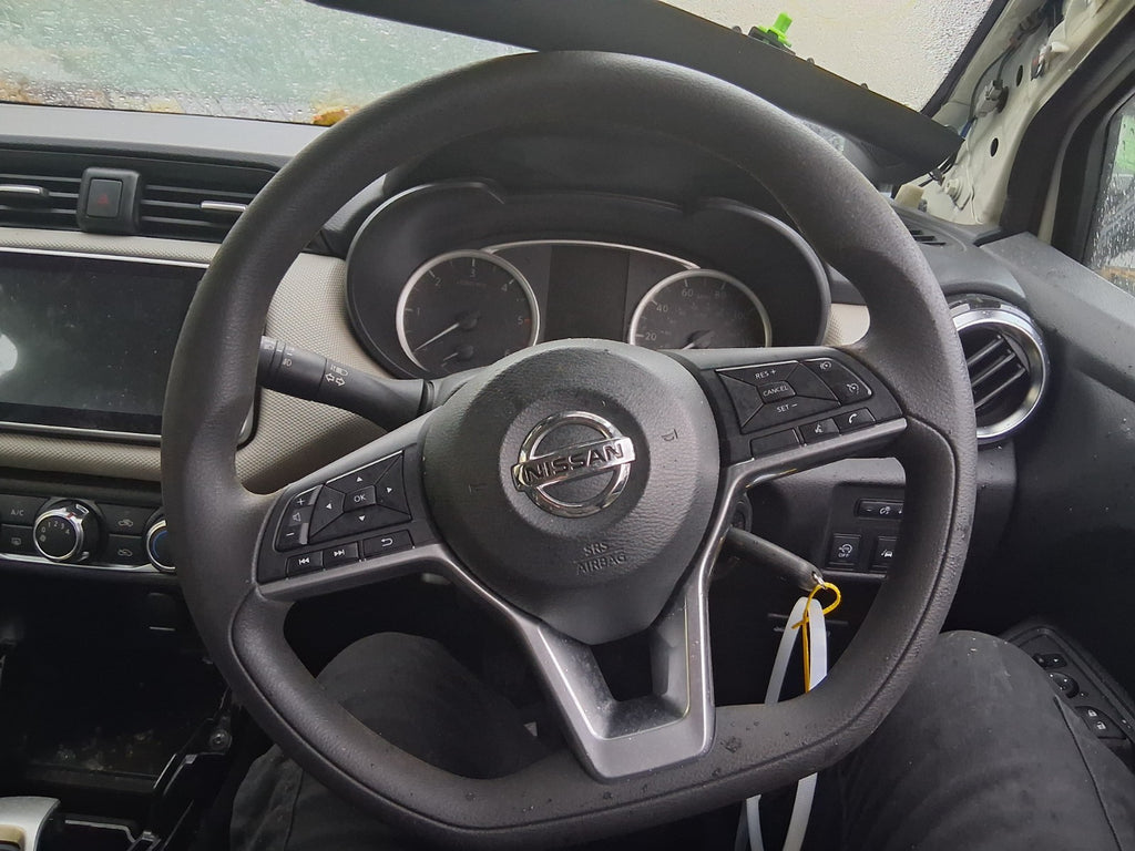 2018 NISSAN MICRA K14 MULTIFUNCTIONAL STEERING WHEEL WITHOUT AIRBAG